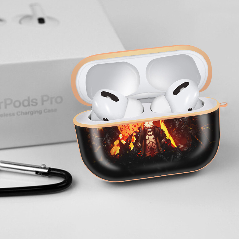 NARUTO -ナルト- NARUTO -ナルト- 疾風伝 【AirPods Pro用】ハードシェル保護ケース｜耐衝撃・防指紋・カラビナ付き商品仕様