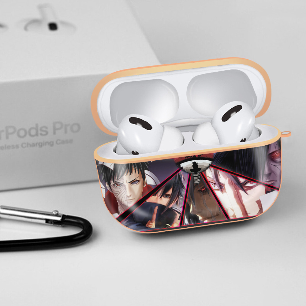 NARUTO -ナルト- NARUTO -ナルト- 疾風伝 【AirPods Pro用】ハードシェル保護ケース｜耐衝撃・防指紋・カラビナ付き商品仕様