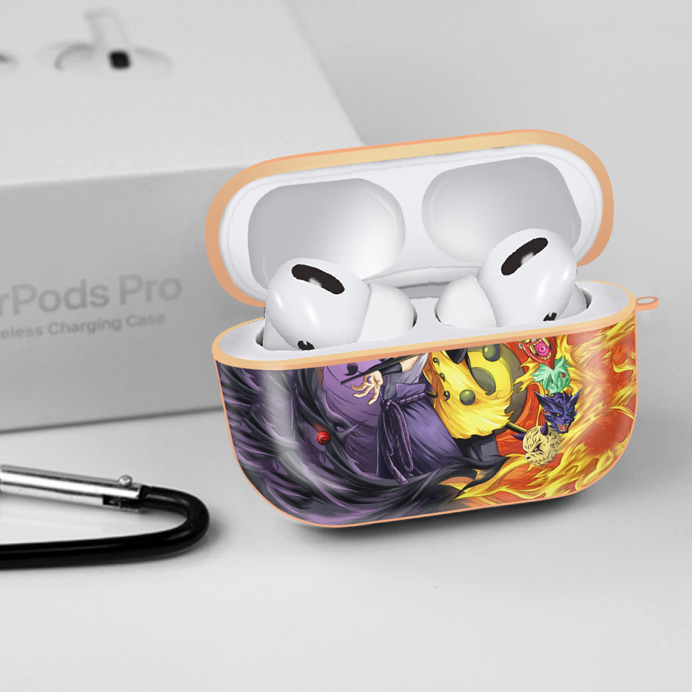 NARUTO -ナルト- NARUTO -ナルト- 疾風伝 【AirPods Pro用】ハードシェル保護ケース｜耐衝撃・防指紋・カラビナ付き商品仕様