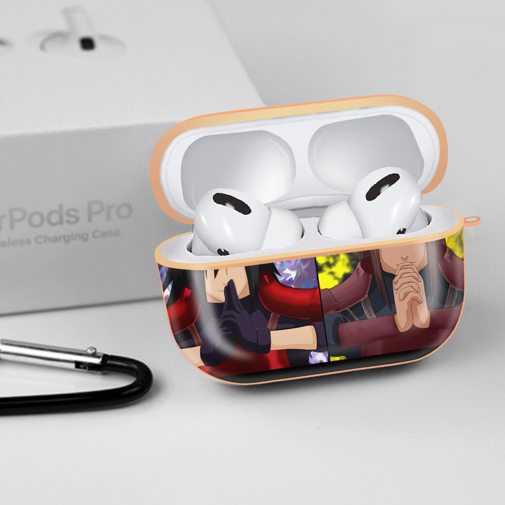 NARUTO -ナルト- NARUTO -ナルト- 疾風伝 【AirPods Pro用】ハードシェル保護ケース｜耐衝撃・防指紋・カラビナ付き商品仕様
