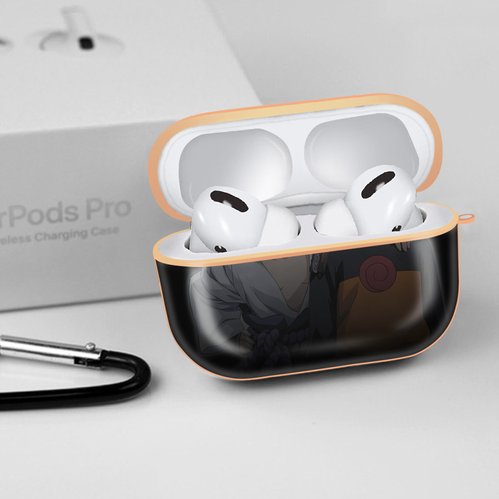 NARUTO -ナルト- NARUTO -ナルト- 疾風伝 【AirPods Pro用】ハードシェル保護ケース｜耐衝撃・防指紋・カラビナ付き商品仕様