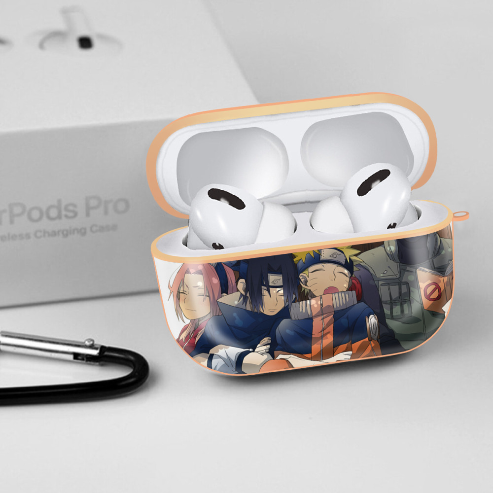 NARUTO -ナルト- NARUTO -ナルト- 疾風伝 【AirPods Pro用】ハードシェル保護ケース｜耐衝撃・防指紋・カラビナ付き商品仕様