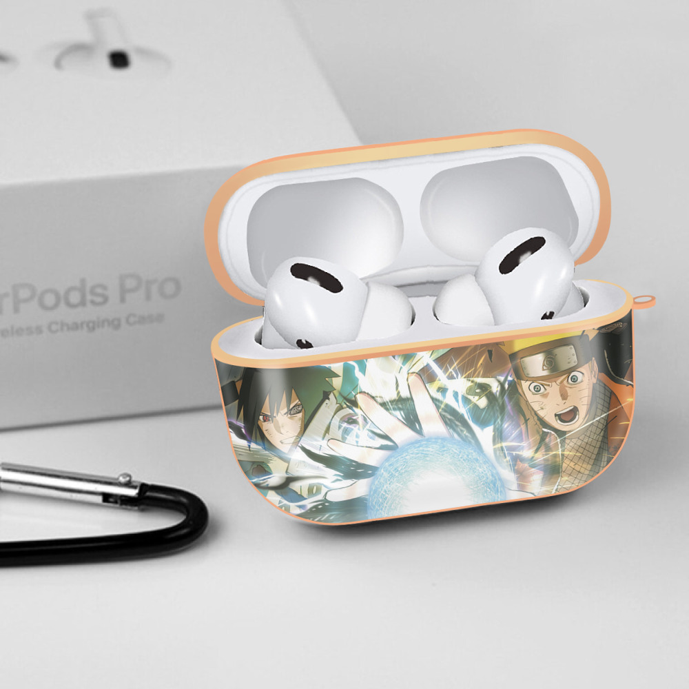 NARUTO -ナルト- NARUTO -ナルト- 疾風伝 【AirPods Pro用】ハードシェル保護ケース｜耐衝撃・防指紋・カラビナ付き商品仕様