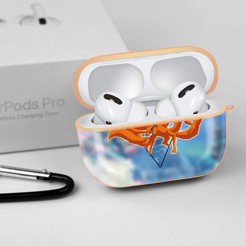 NARUTO -ナルト- NARUTO -ナルト- 疾風伝 【AirPods Pro用】ハードシェル保護ケース｜耐衝撃・防指紋・カラビナ付き商品仕様