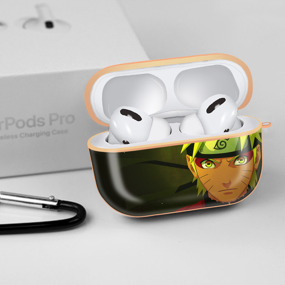 NARUTO -ナルト- NARUTO -ナルト- 疾風伝 【AirPods Pro用】ハードシェル保護ケース｜耐衝撃・防指紋・カラビナ付き商品仕様
