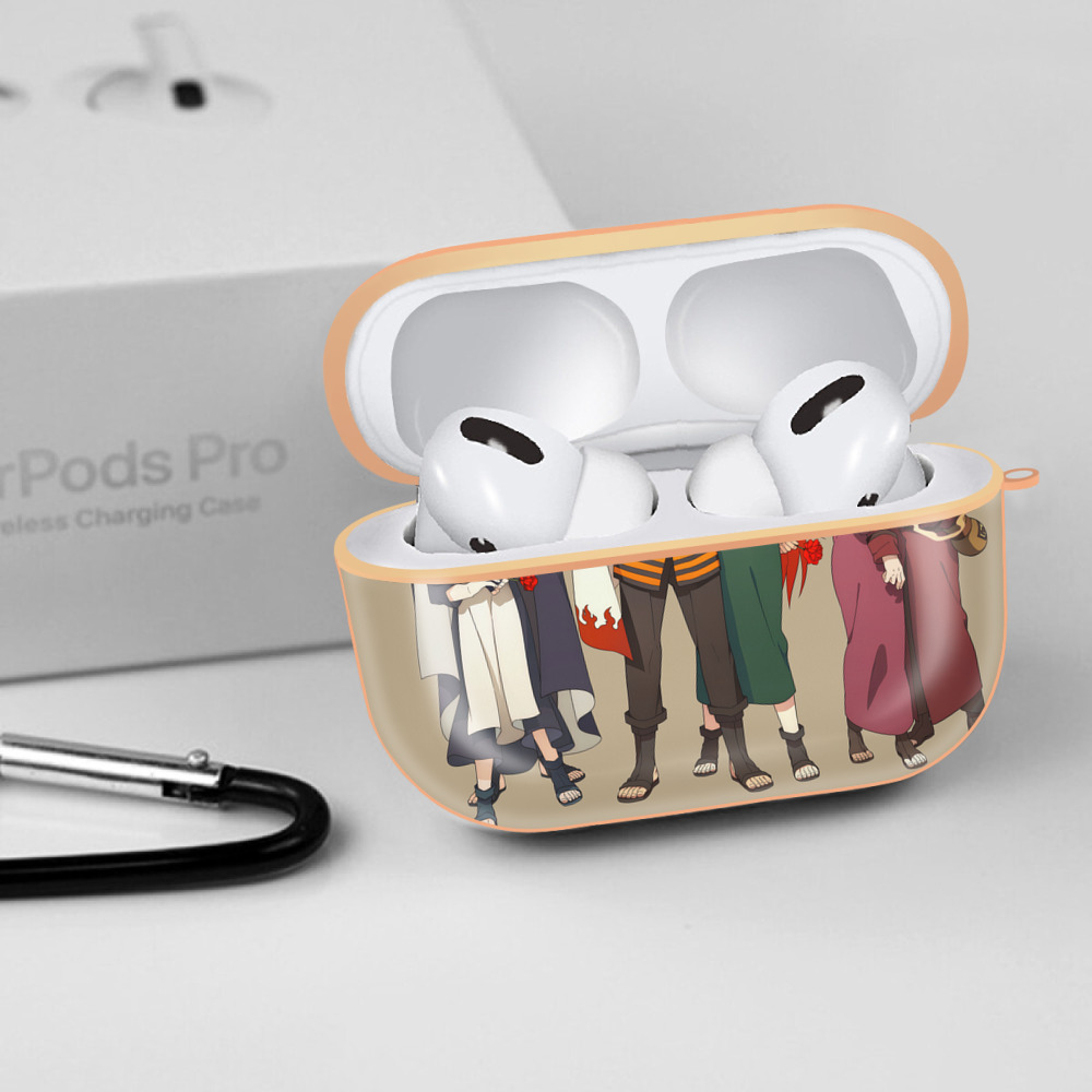 NARUTO -ナルト- NARUTO -ナルト- 疾風伝 【AirPods Pro用】ハードシェル保護ケース｜耐衝撃・防指紋・カラビナ付き商品仕様