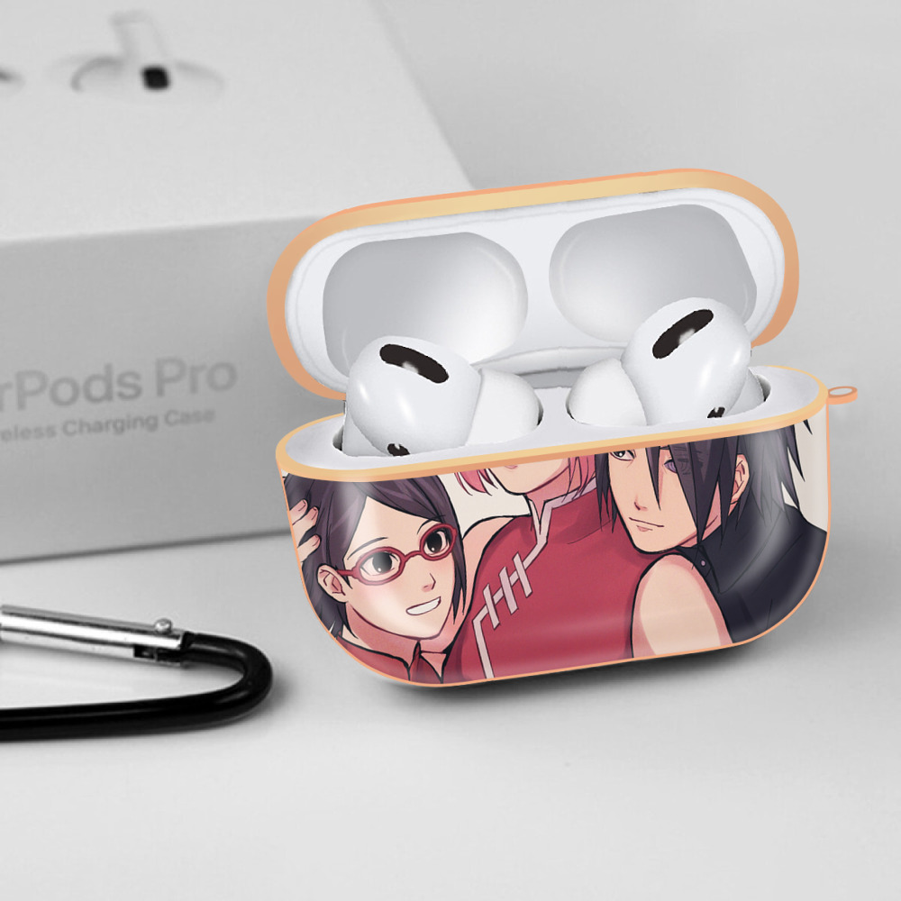 NARUTO -ナルト- NARUTO -ナルト- 疾風伝 【AirPods Pro用】ハードシェル保護ケース｜耐衝撃・防指紋・カラビナ付き商品仕様