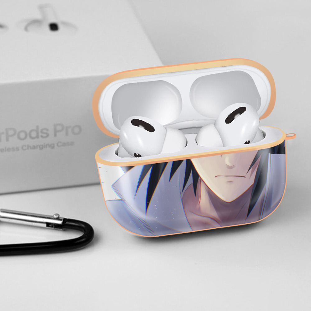 NARUTO -ナルト- NARUTO -ナルト- 疾風伝 【AirPods Pro用】ハードシェル保護ケース｜耐衝撃・防指紋・カラビナ付き商品仕様