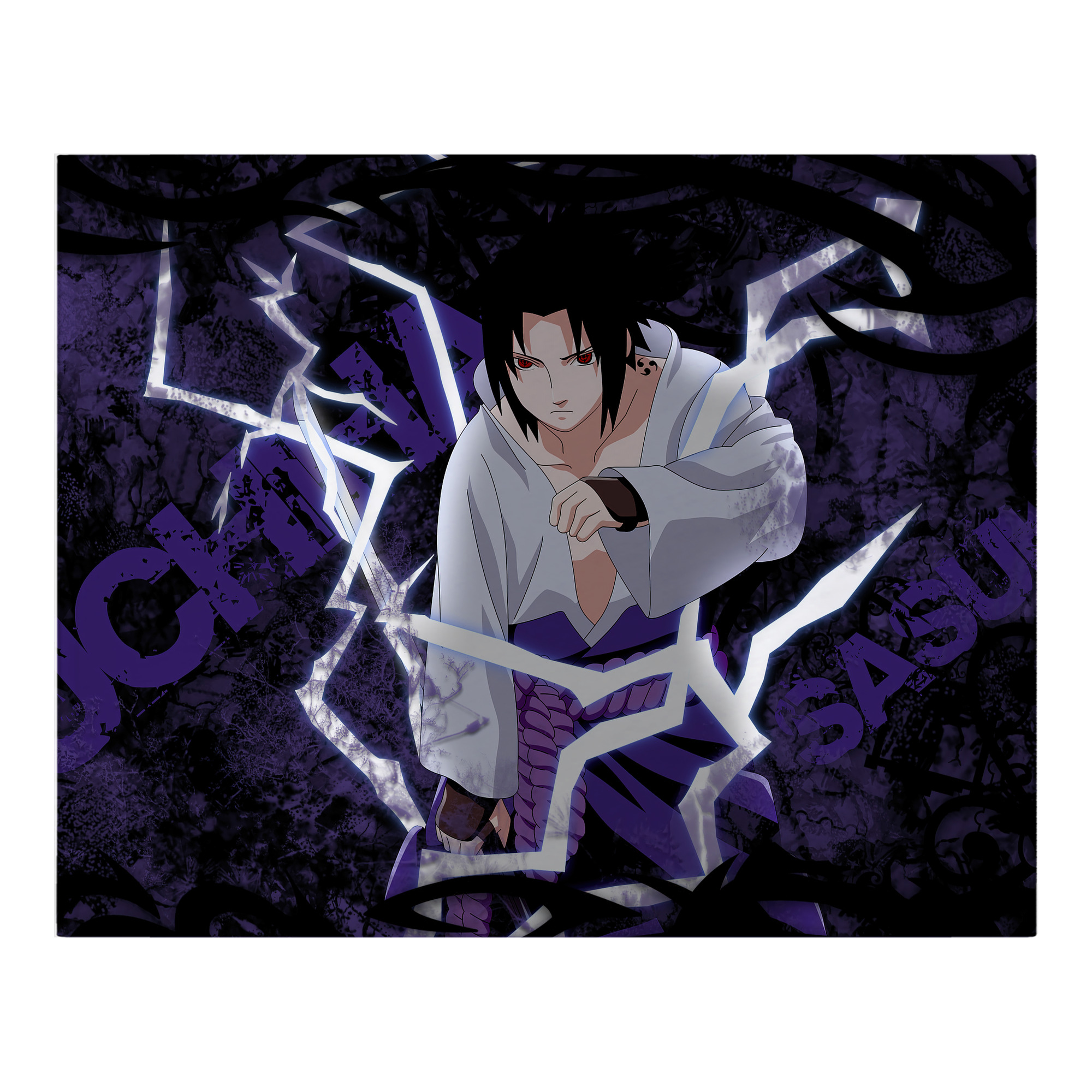 （画像用） NARUTO -ナルト- NARUTO -ナルト- 疾風伝 フランネルブランケット・多サイズ対応（横型）