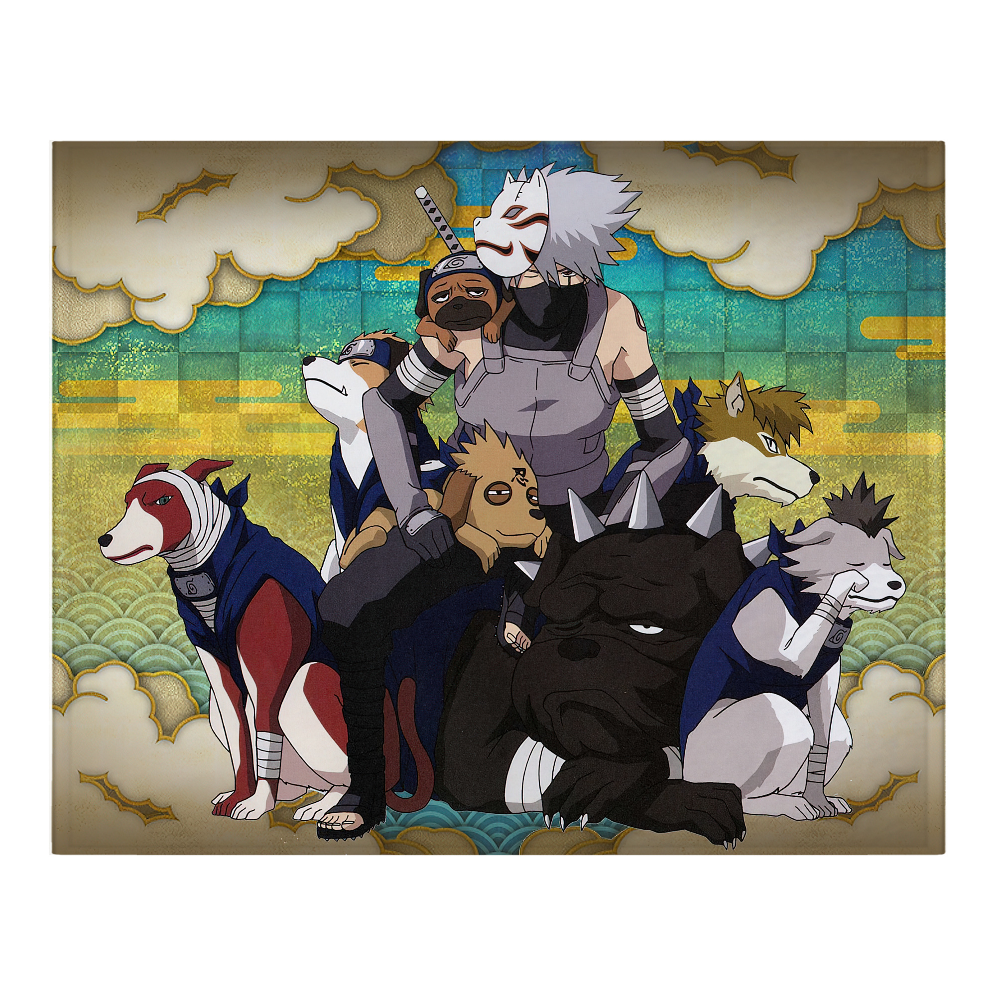 （画像用） NARUTO -ナルト- NARUTO -ナルト- 疾風伝 フランネルブランケット・多サイズ対応（横型）