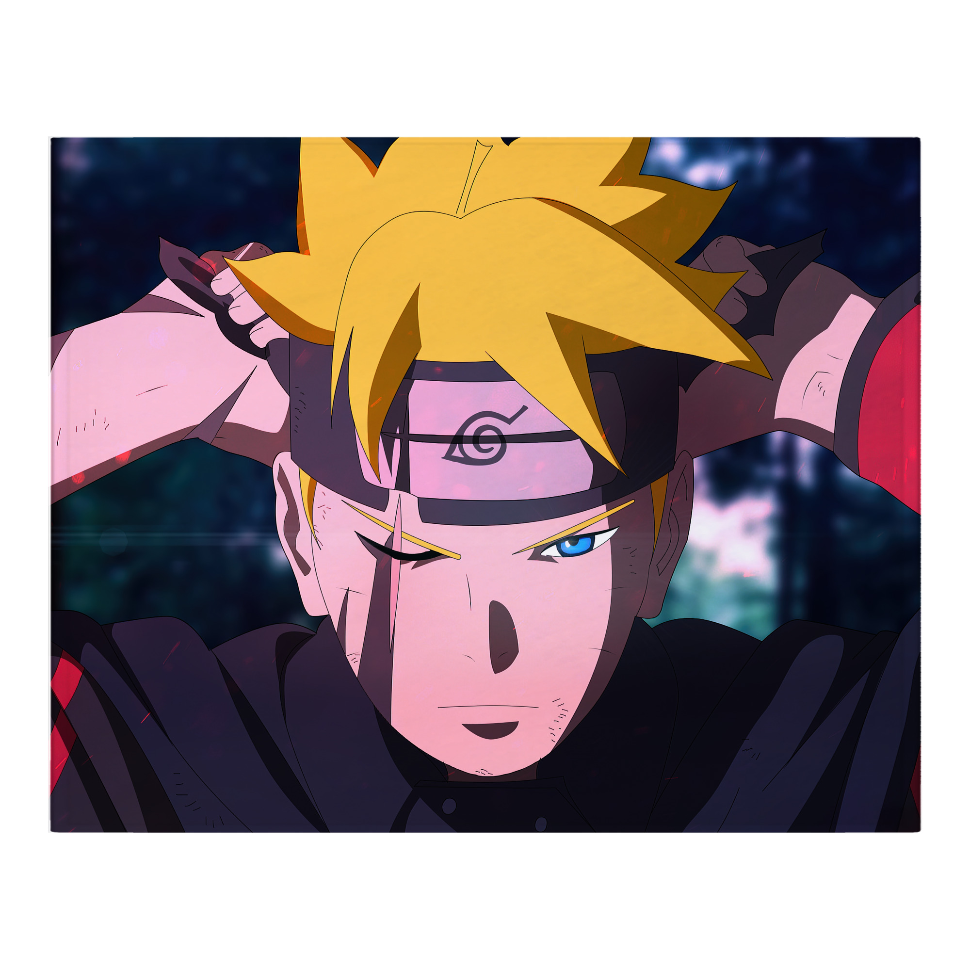 （画像用） NARUTO -ナルト- NARUTO -ナルト- 疾風伝 フランネルブランケット・多サイズ対応（横型）