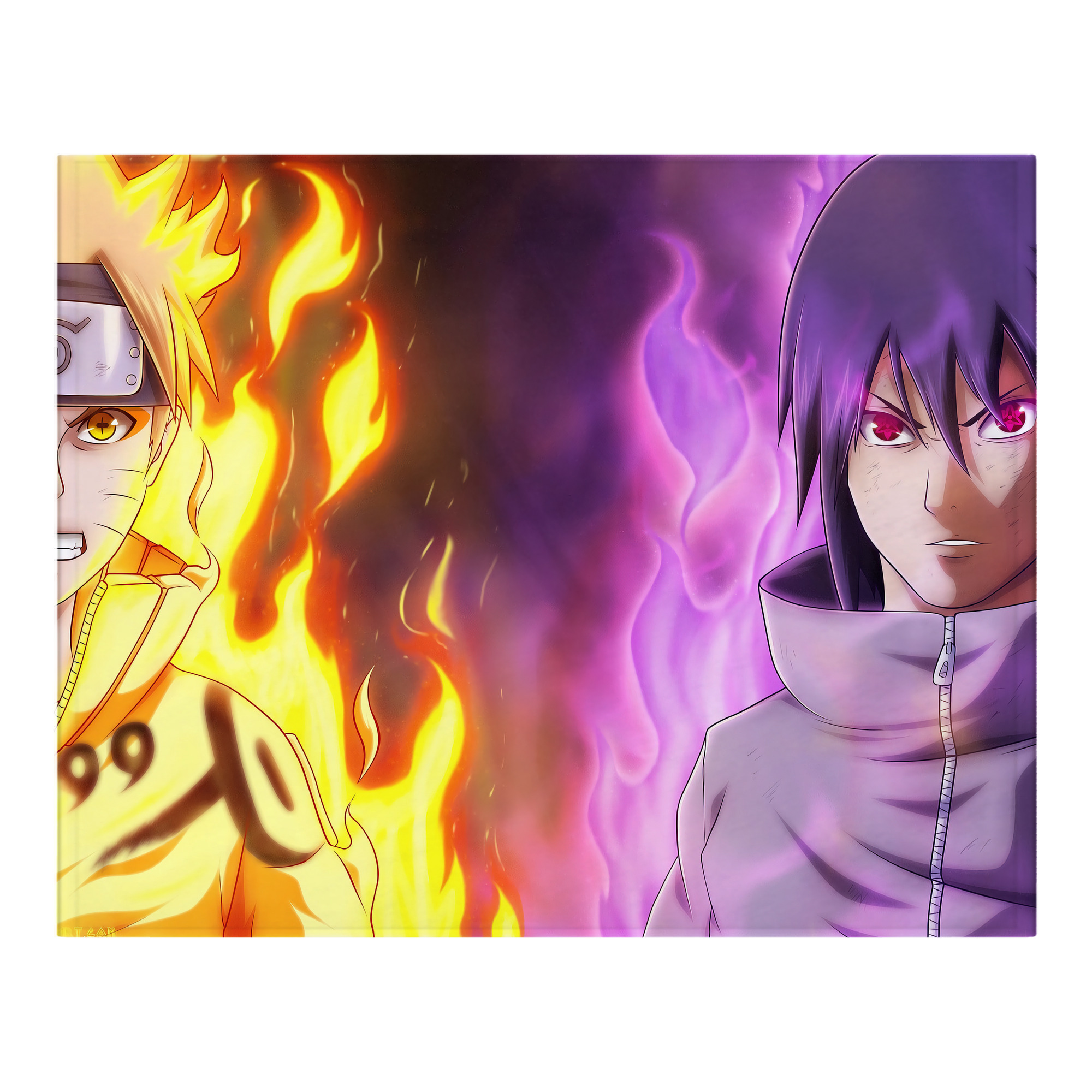 （画像用） NARUTO -ナルト- NARUTO -ナルト- 疾風伝 フランネルブランケット・多サイズ対応（横型）