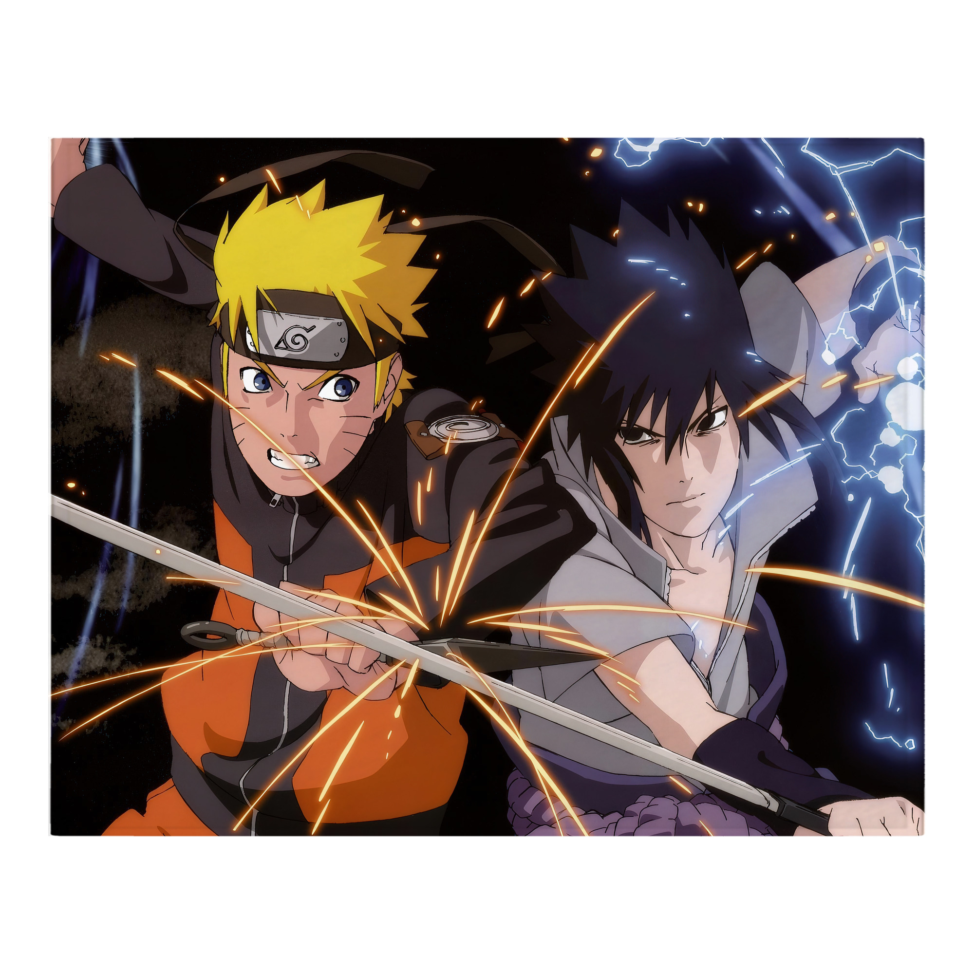 （画像用） NARUTO -ナルト- NARUTO -ナルト- 疾風伝 フランネルブランケット・多サイズ対応（横型）