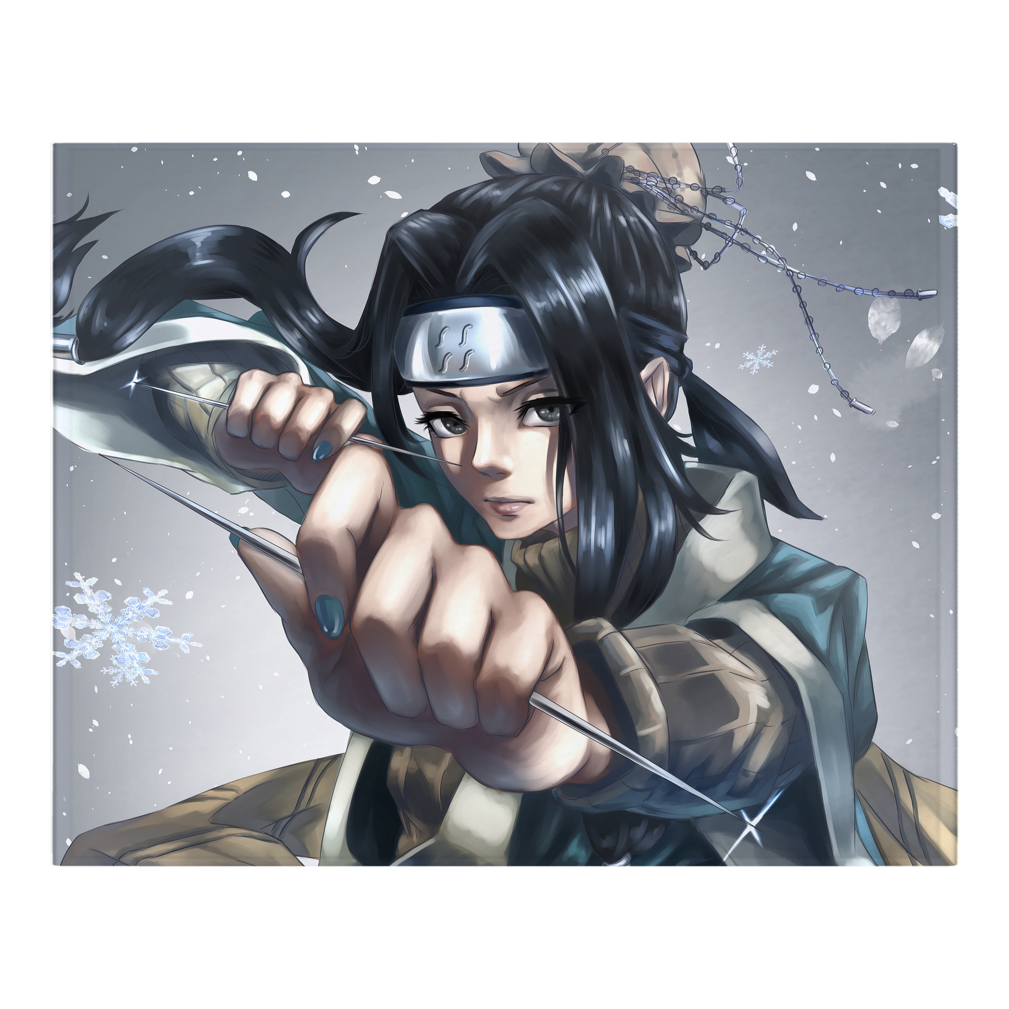 （画像用） NARUTO -ナルト- NARUTO -ナルト- 疾風伝 フランネルブランケット・多サイズ対応（横型）