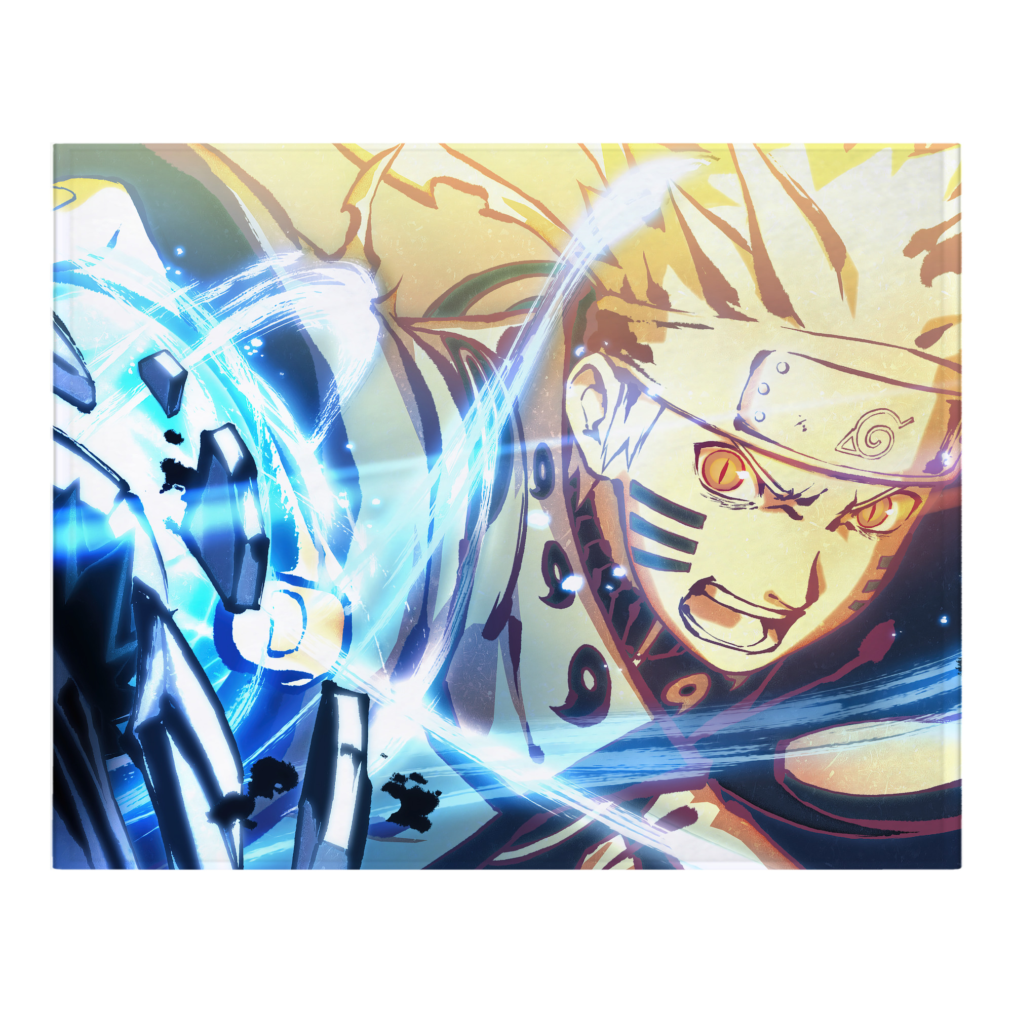 （画像用） NARUTO -ナルト- NARUTO -ナルト- 疾風伝 フランネルブランケット・多サイズ対応（横型）