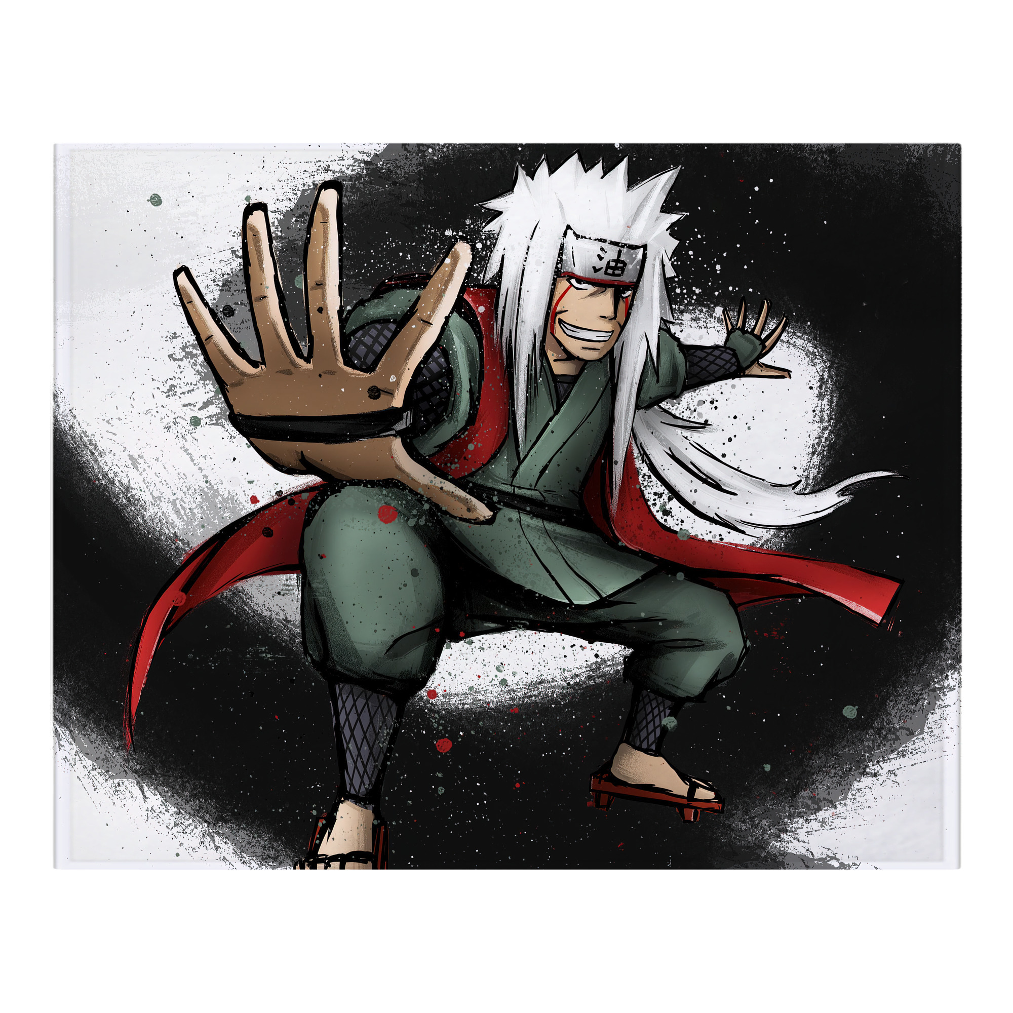 （画像用） NARUTO -ナルト- NARUTO -ナルト- 疾風伝 フランネルブランケット・多サイズ対応（横型）