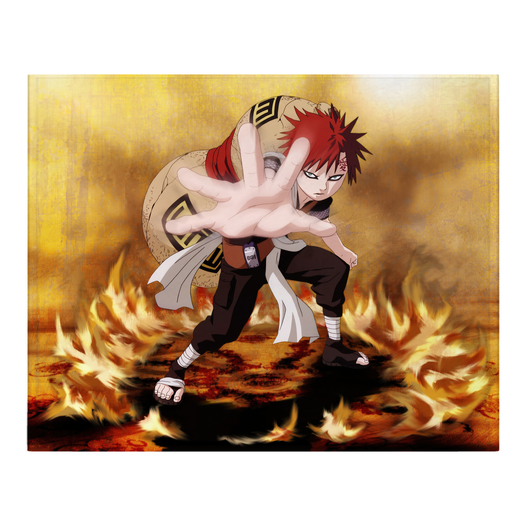 （画像用） NARUTO -ナルト- NARUTO -ナルト- 疾風伝 フランネルブランケット・多サイズ対応（横型）
