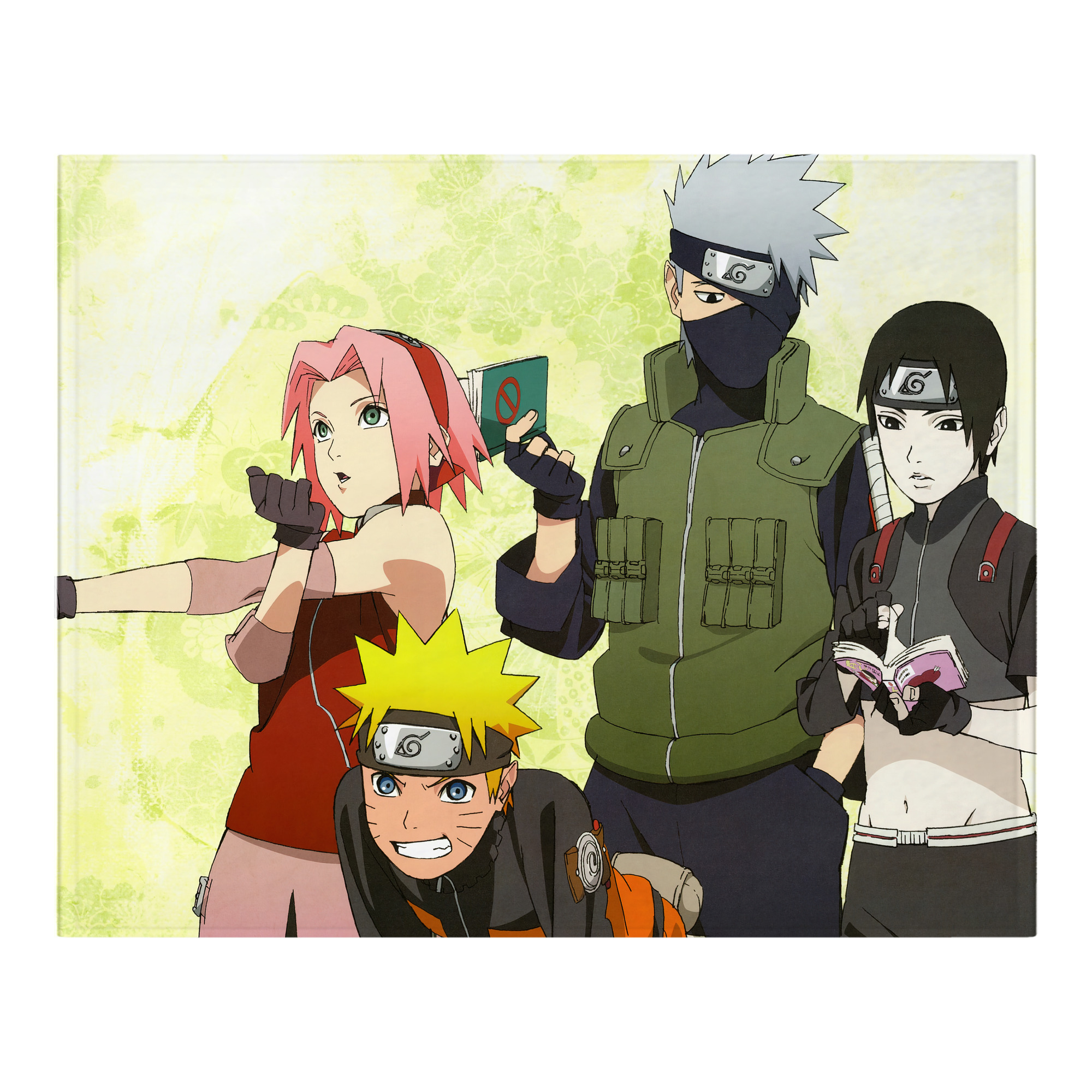 （画像用） NARUTO -ナルト- NARUTO -ナルト- 疾風伝 フランネルブランケット・多サイズ対応（横型）