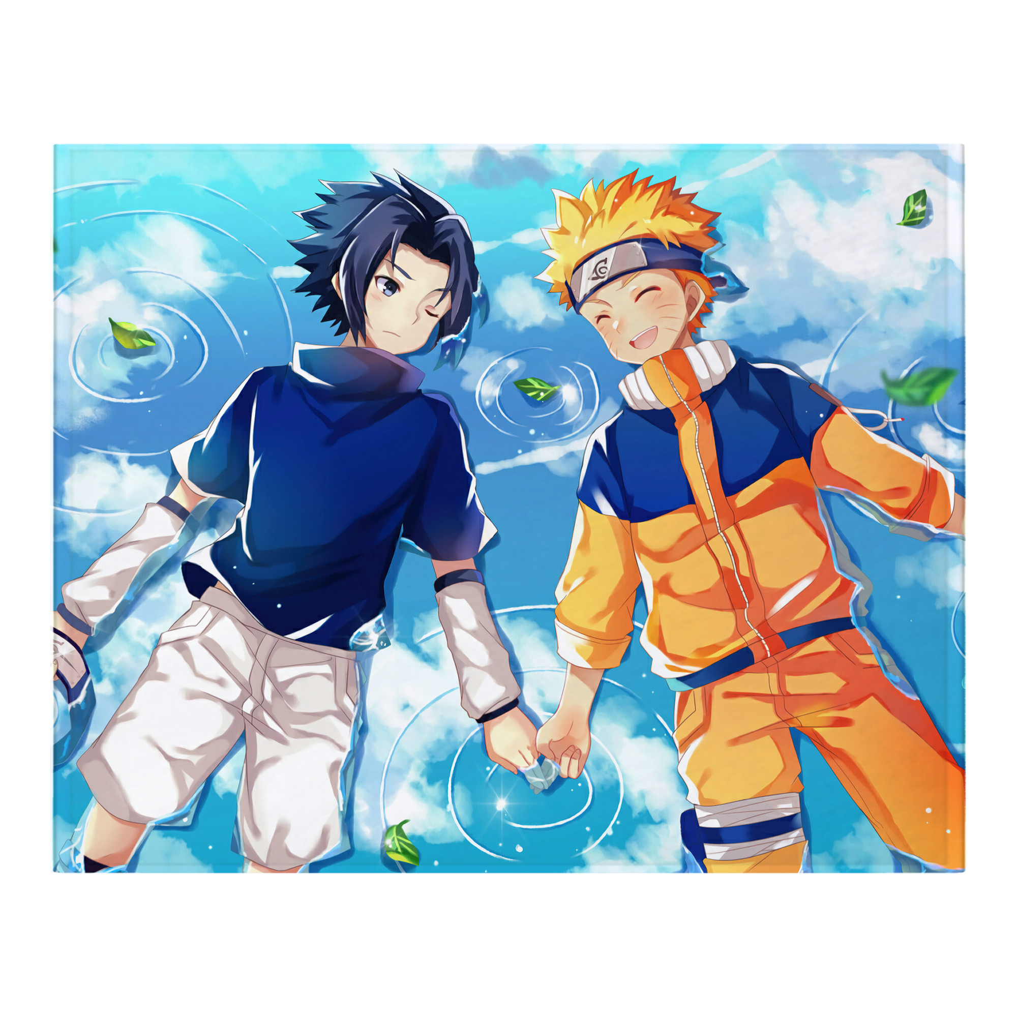 （画像用） NARUTO -ナルト- NARUTO -ナルト- 疾風伝 フランネルブランケット・多サイズ対応（横型）