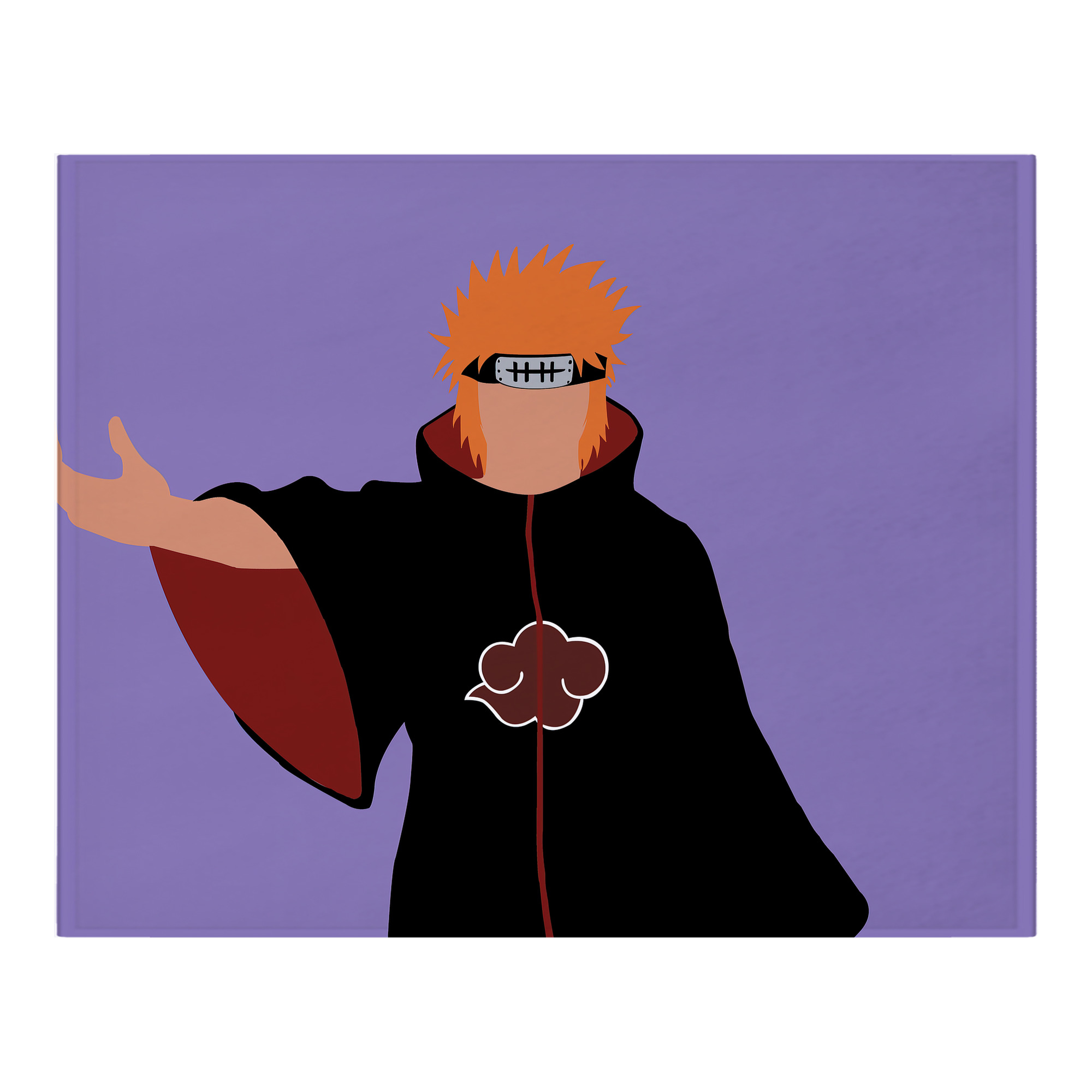 （画像用） NARUTO -ナルト- NARUTO -ナルト- 疾風伝 フランネルブランケット・多サイズ対応（横型）