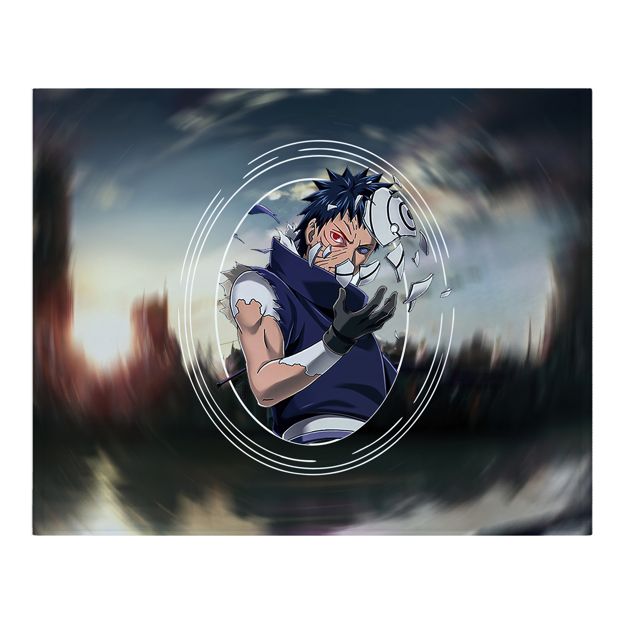 （画像用） NARUTO -ナルト- NARUTO -ナルト- 疾風伝 フランネルブランケット・多サイズ対応（横型）