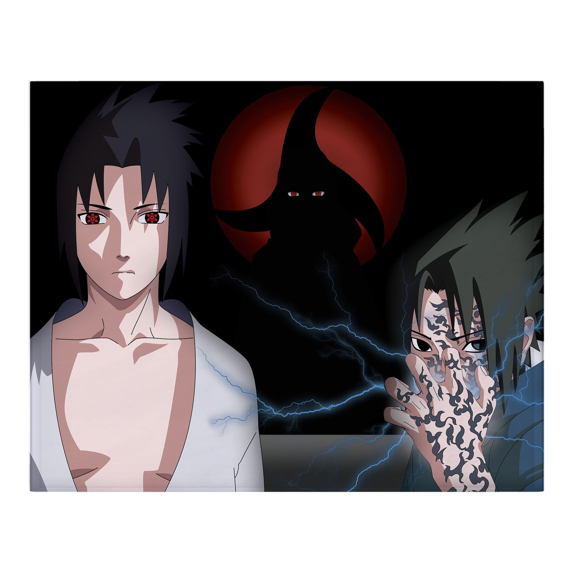 （画像用） NARUTO -ナルト- NARUTO -ナルト- 疾風伝 フランネルブランケット・多サイズ対応（横型）