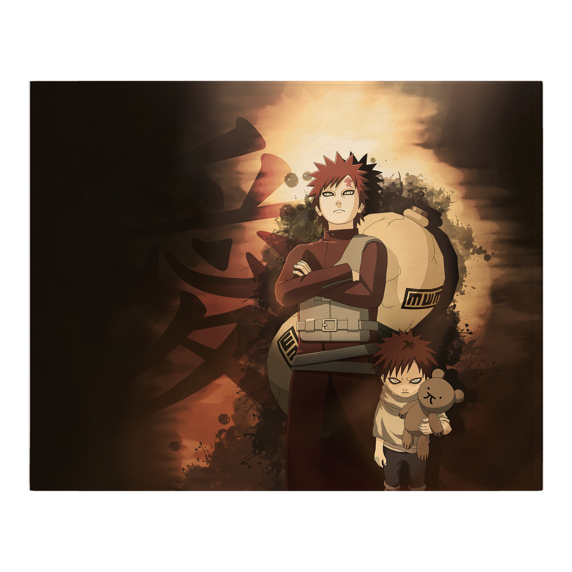 （画像用） NARUTO -ナルト- NARUTO -ナルト- 疾風伝 フランネルブランケット・多サイズ対応（横型）