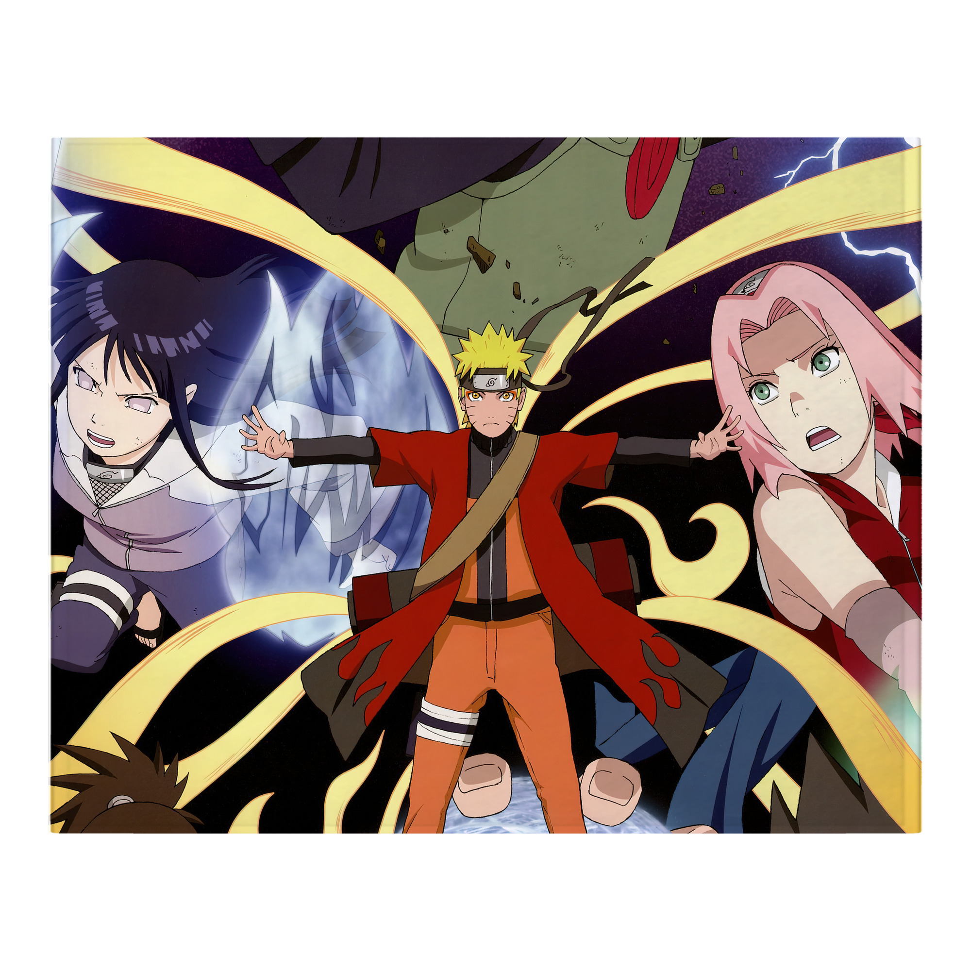 （画像用） NARUTO -ナルト- NARUTO -ナルト- 疾風伝 フランネルブランケット・多サイズ対応（横型）
