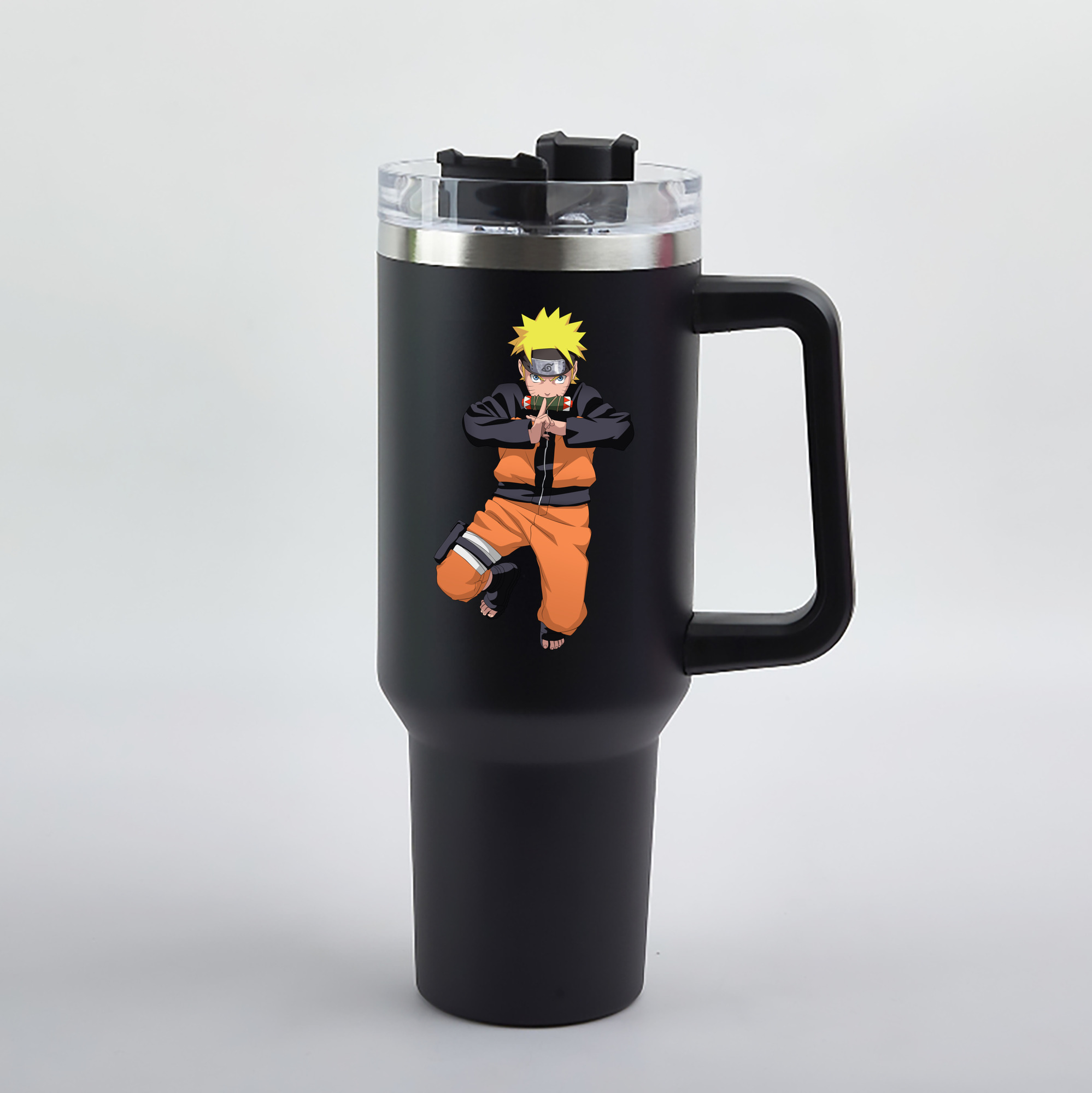 （画像用） NARUTO -ナルト- うずまき ナルト Uzumaki Naruto 1200mL車用タンブラー（カラープリント）