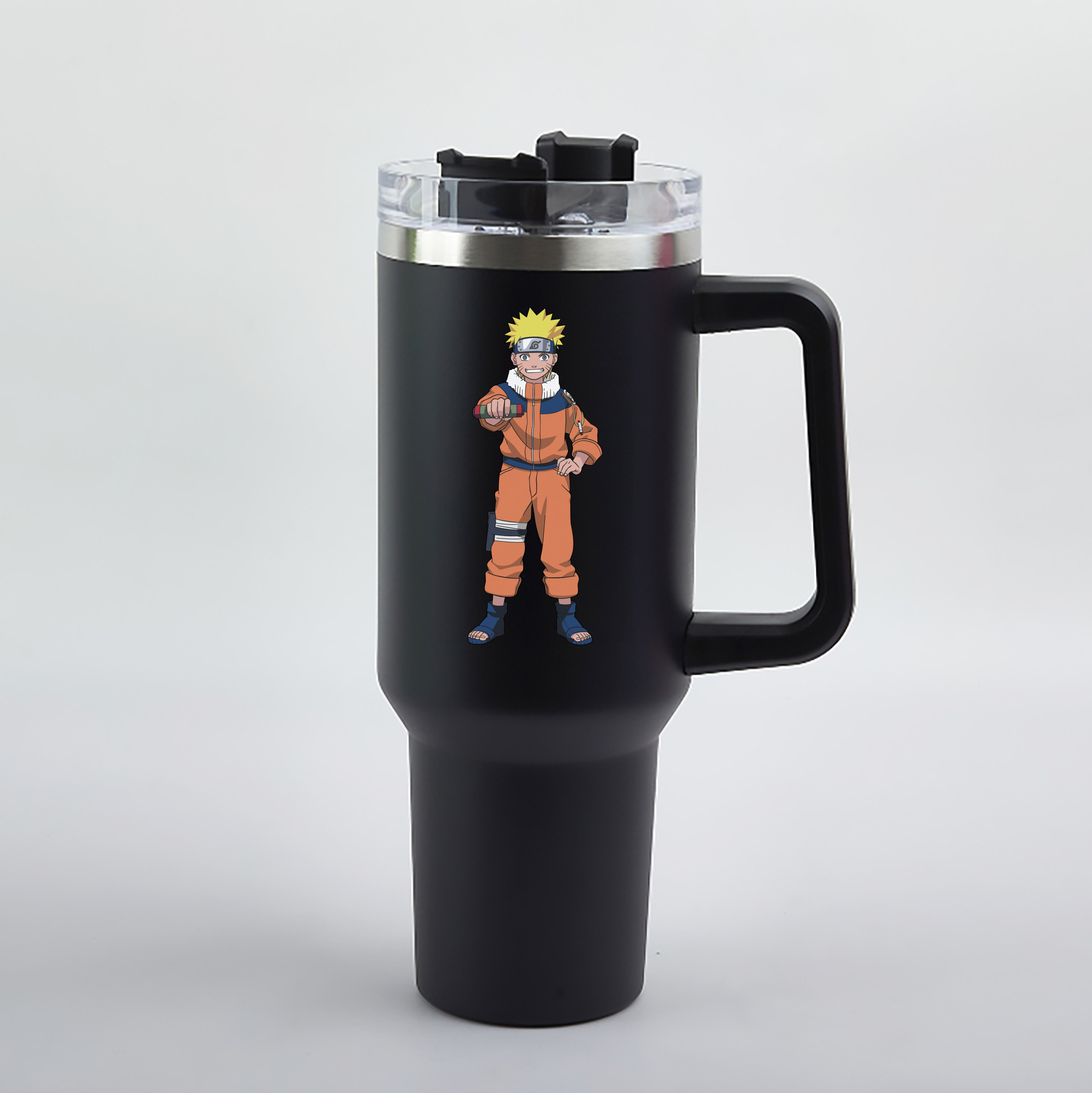 （画像用） NARUTO -ナルト- うずまき ナルト Uzumaki Naruto 1200mL車用タンブラー（カラープリント）