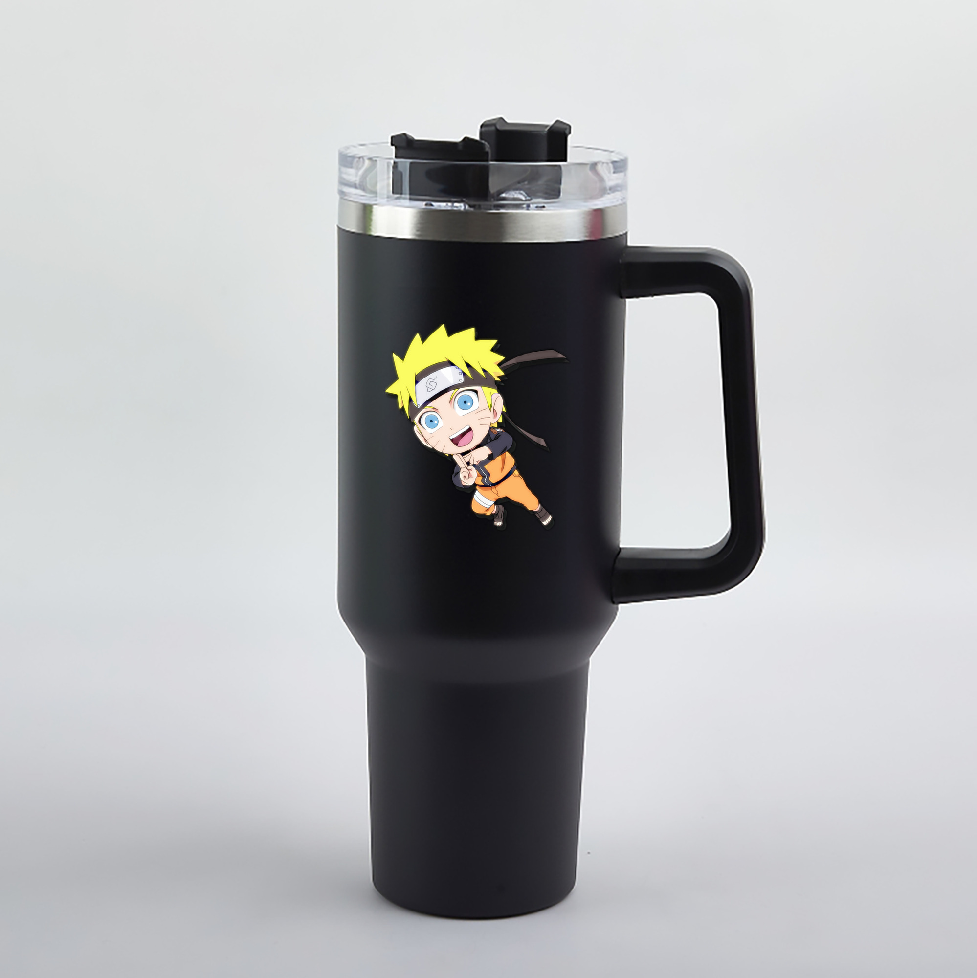 （画像用） NARUTO -ナルト- うずまき ナルト Uzumaki Naruto 1200mL車用タンブラー（カラープリント）