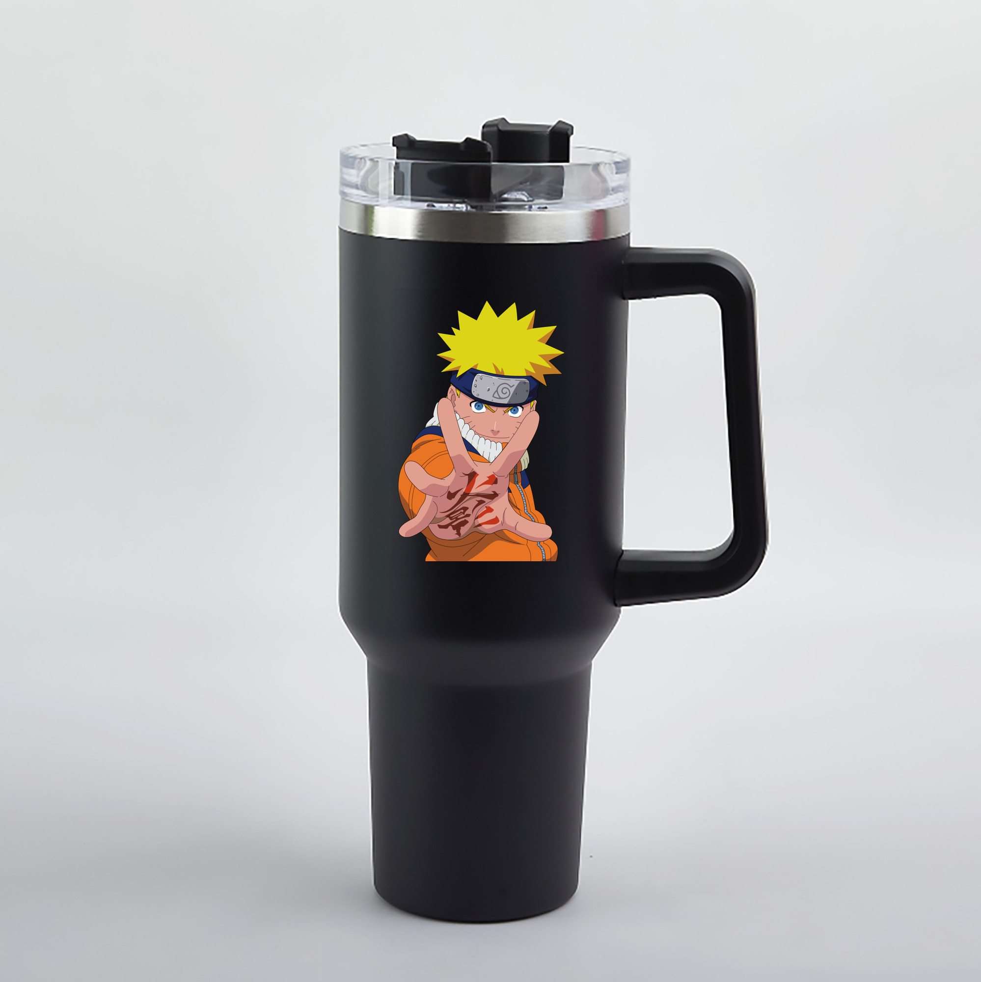 （画像用） NARUTO -ナルト- うずまき ナルト Uzumaki Naruto 1200mL車用タンブラー（カラープリント）