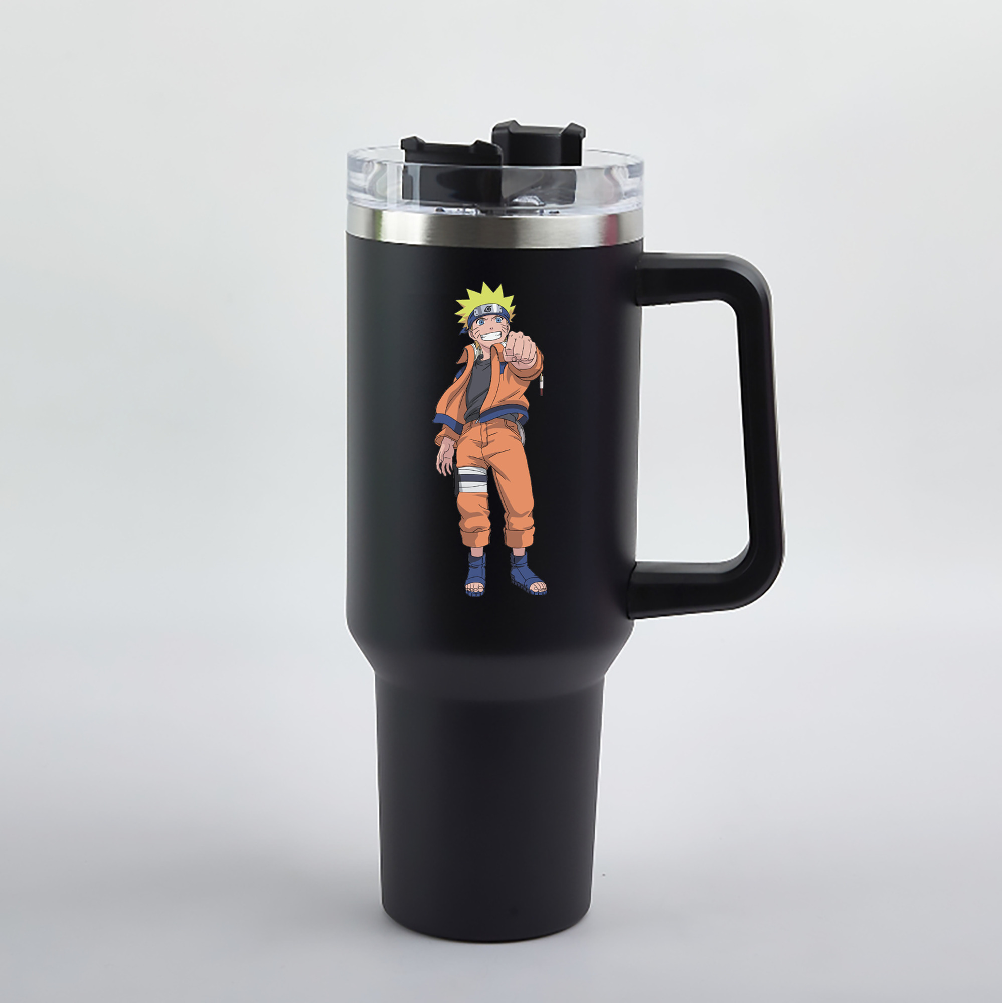 （画像用） NARUTO -ナルト- うずまき ナルト Uzumaki Naruto 1200mL車用タンブラー（カラープリント）