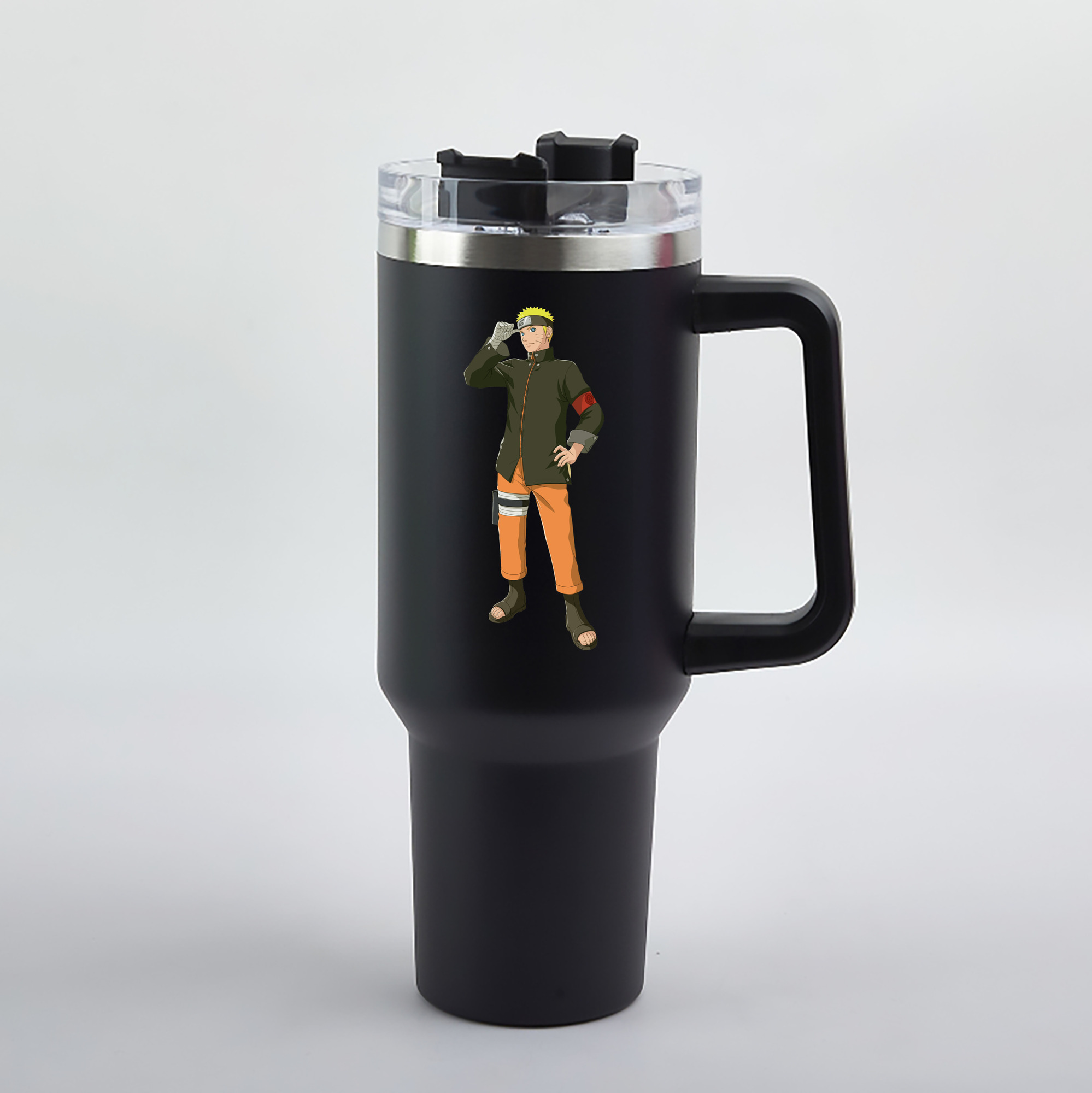 （画像用） NARUTO -ナルト- うずまき ナルト Uzumaki Naruto 1200mL車用タンブラー（カラープリント）