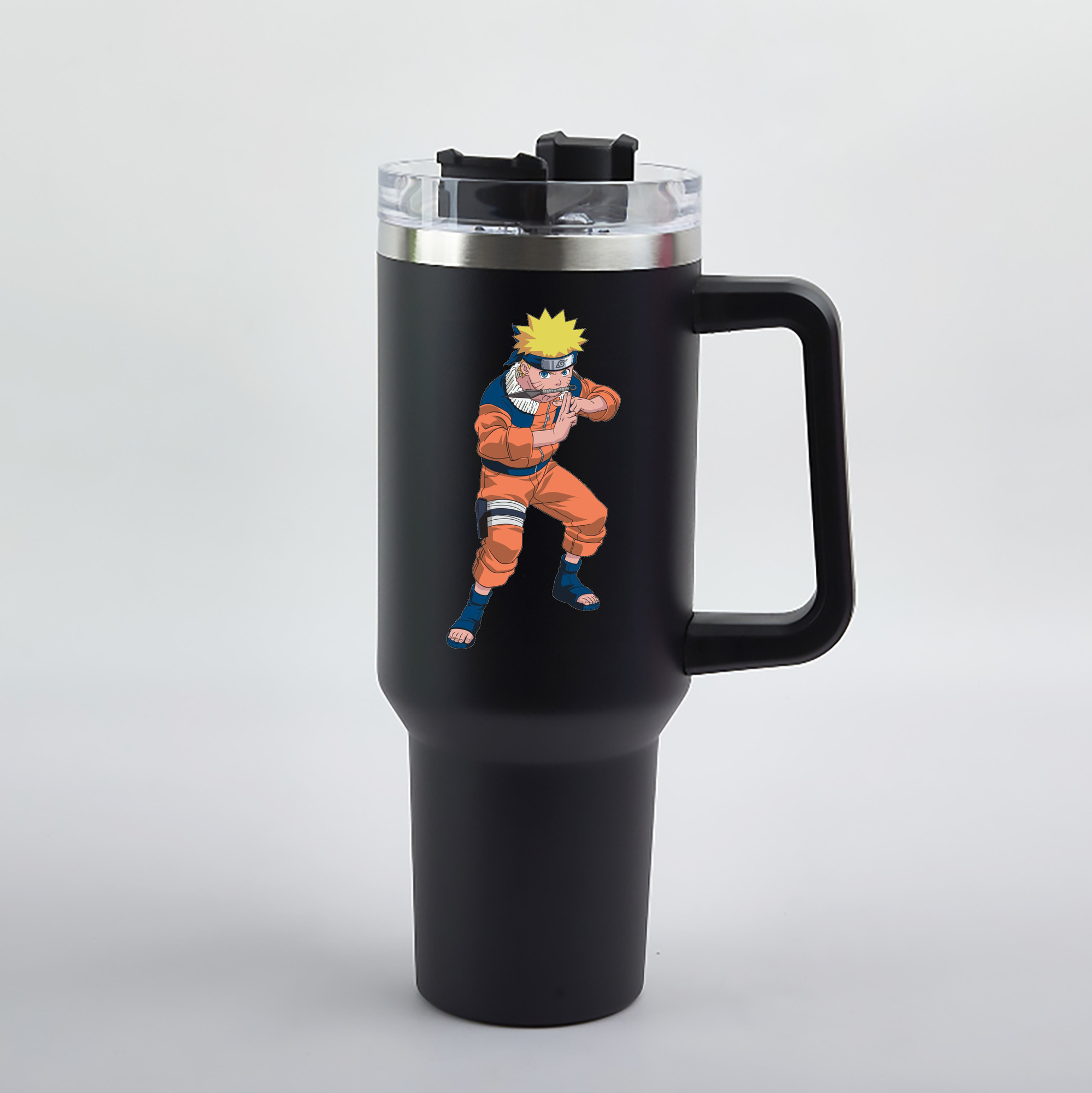 （画像用） NARUTO -ナルト- うずまき ナルト Uzumaki Naruto 1200mL車用タンブラー（カラープリント）