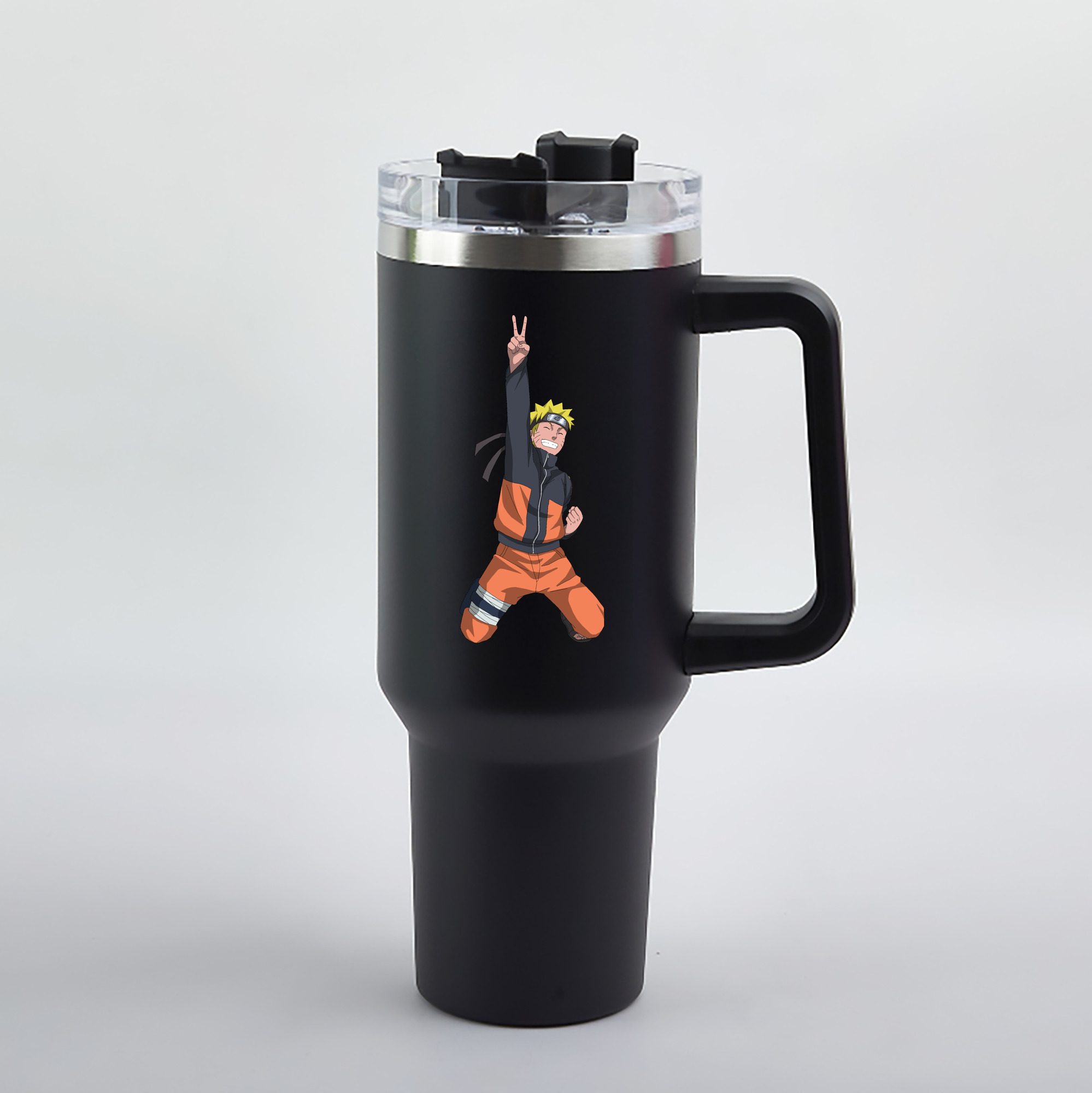 （画像用） NARUTO -ナルト- うずまき ナルト Uzumaki Naruto 1200mL車用タンブラー（カラープリント）