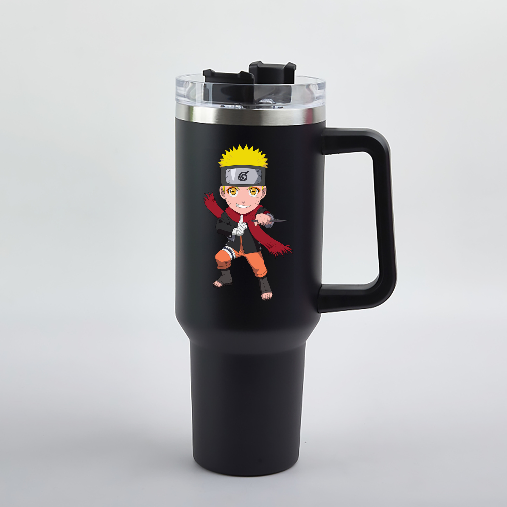 （画像用） NARUTO -ナルト- うずまき ナルト Uzumaki Naruto 1200mL車用タンブラー（カラープリント）