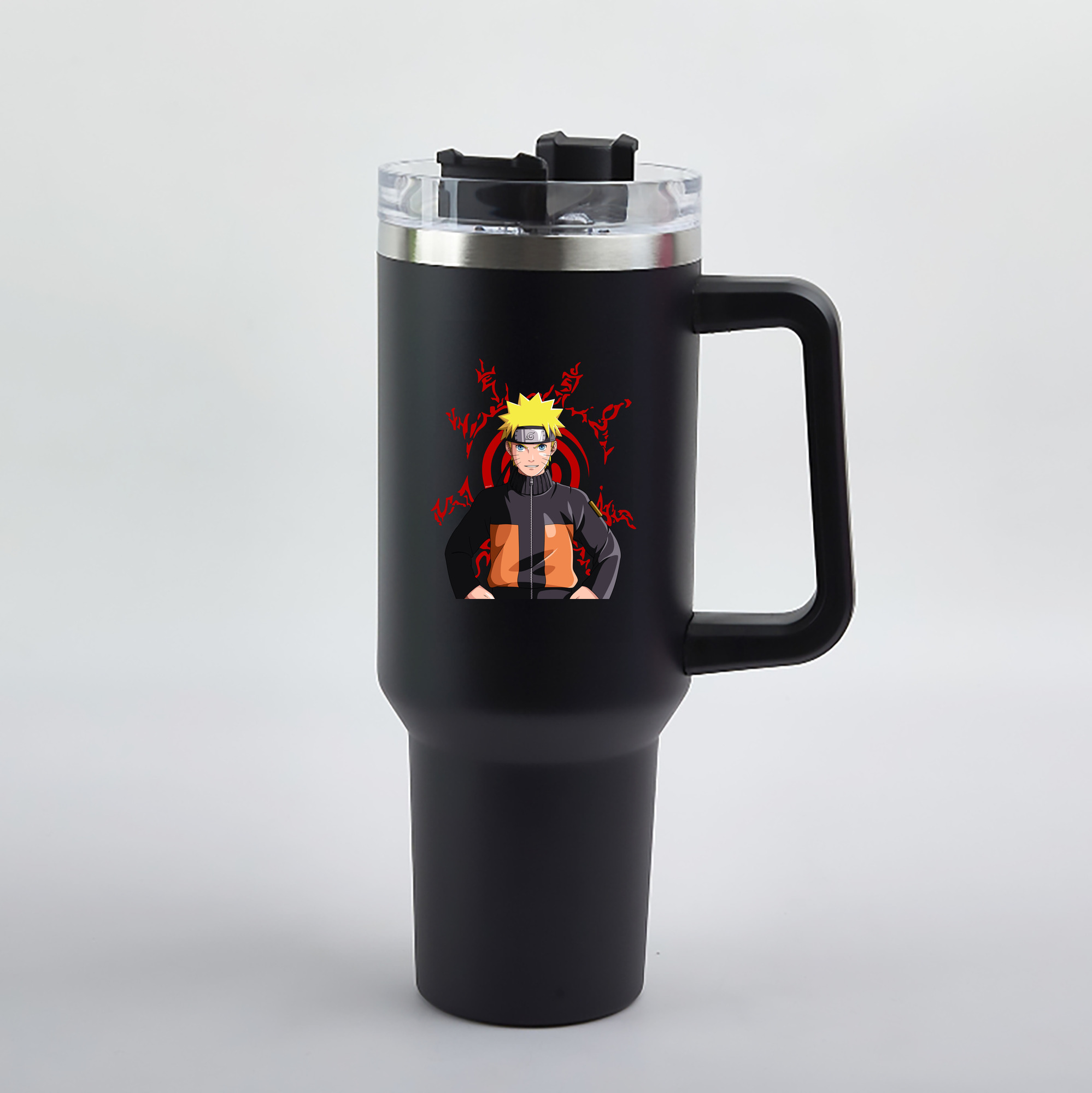（画像用） NARUTO -ナルト- うずまき ナルト Uzumaki Naruto 1200mL車用タンブラー（カラープリント）