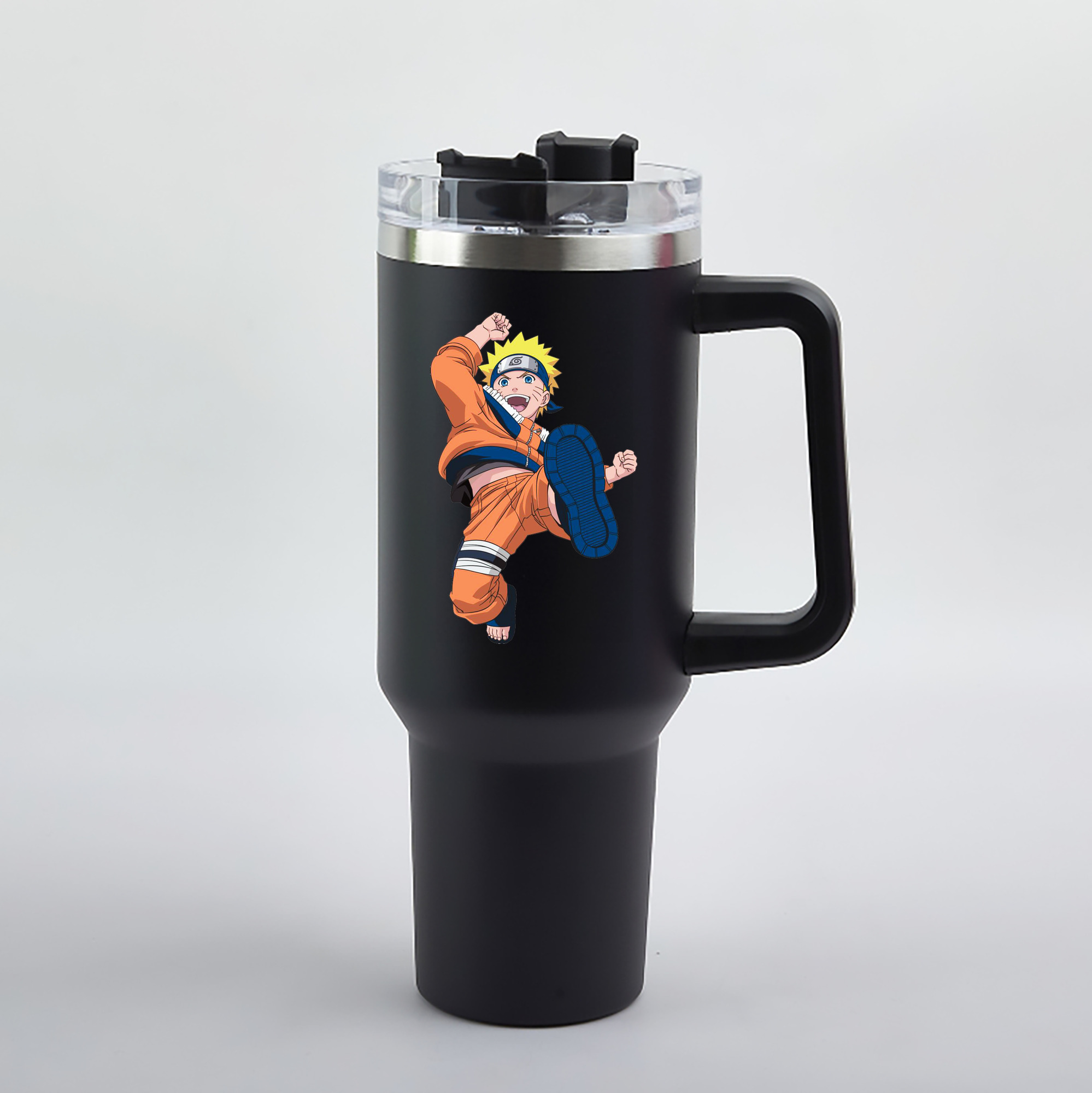 （画像用） NARUTO -ナルト- うずまき ナルト Uzumaki Naruto 1200mL車用タンブラー（カラープリント）