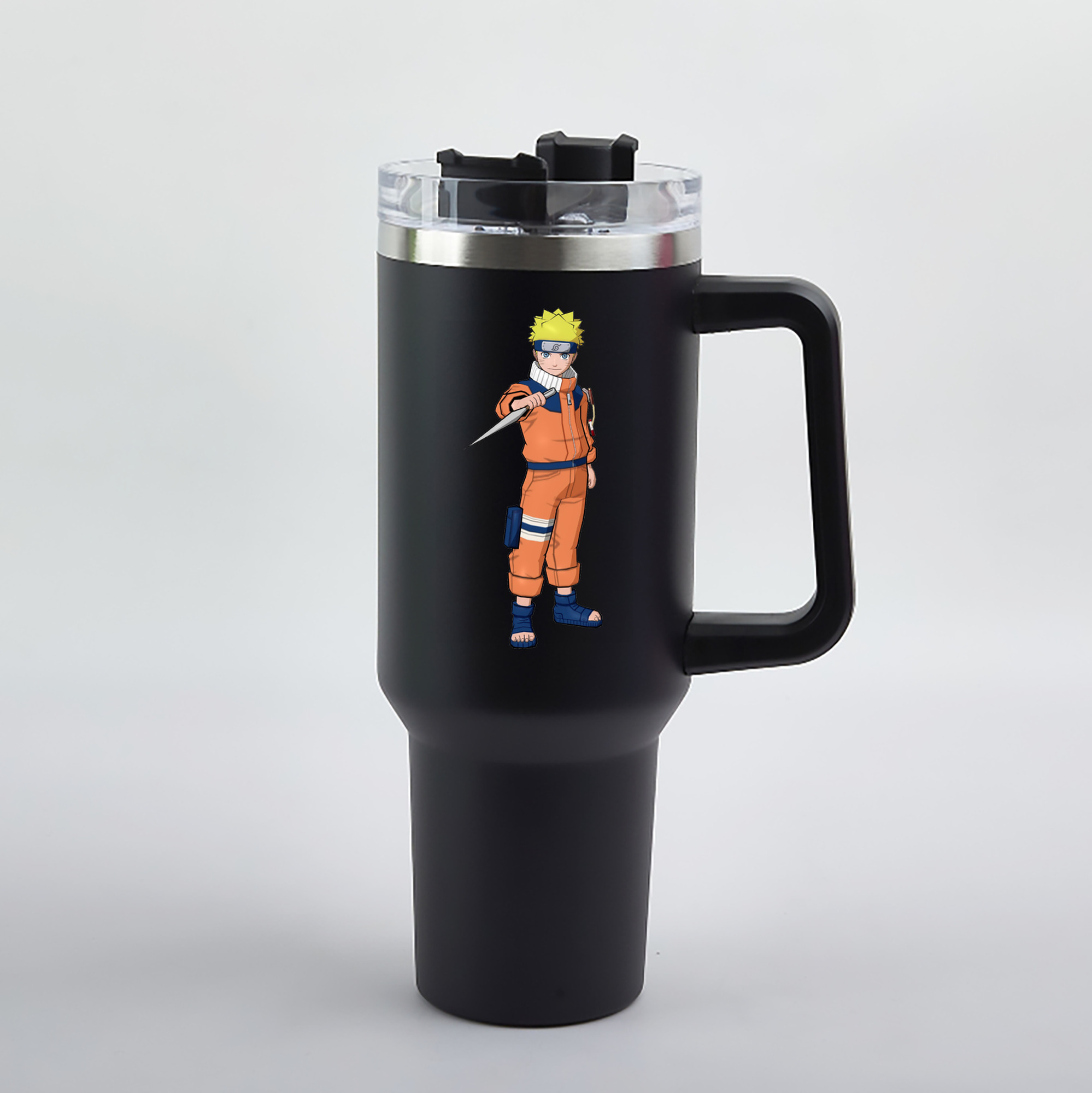 （画像用） NARUTO -ナルト- うずまき ナルト Uzumaki Naruto 1200mL車用タンブラー（カラープリント）