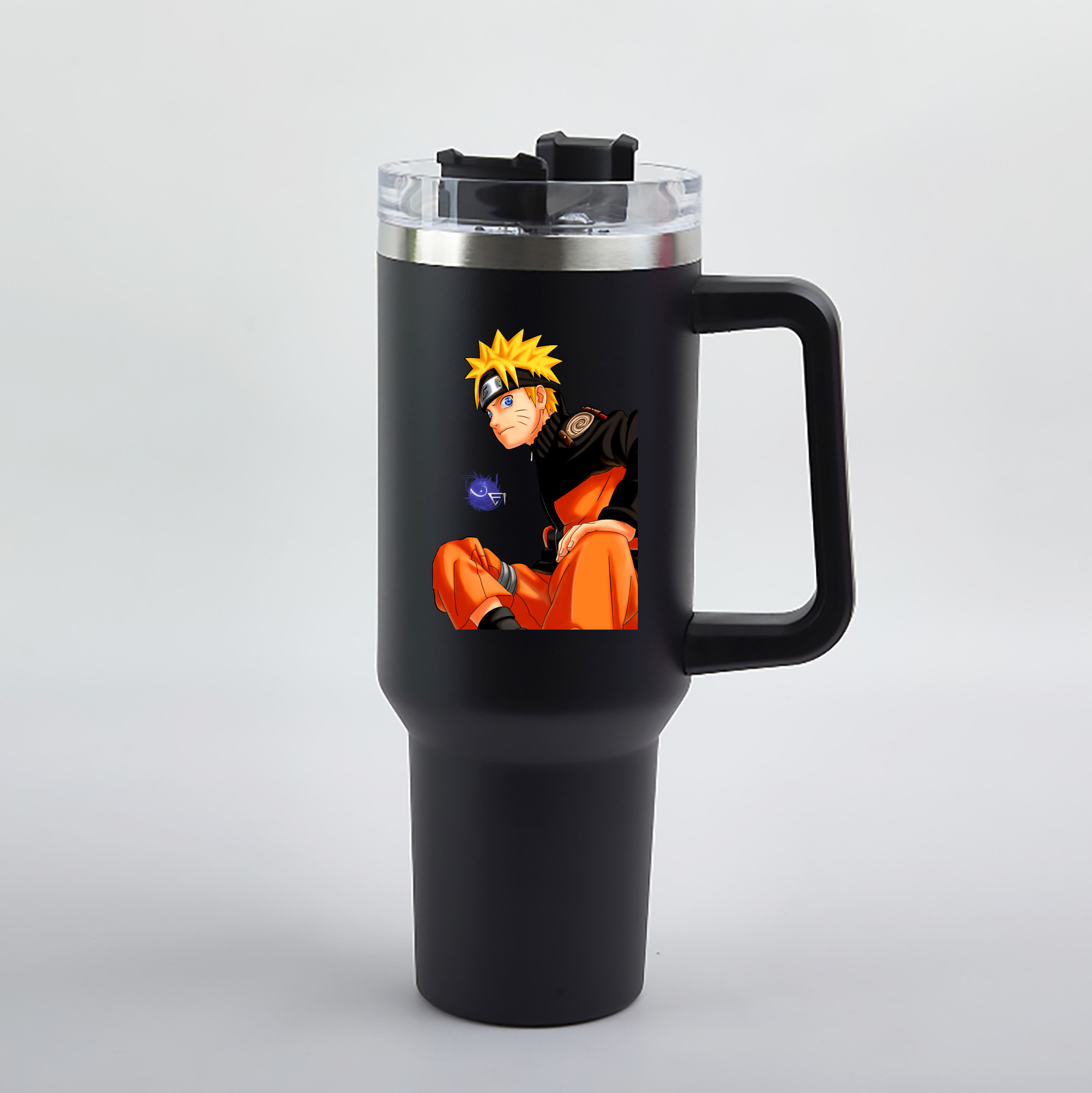 （画像用） NARUTO -ナルト- うずまき ナルト Uzumaki Naruto 1200mL車用タンブラー（カラープリント）
