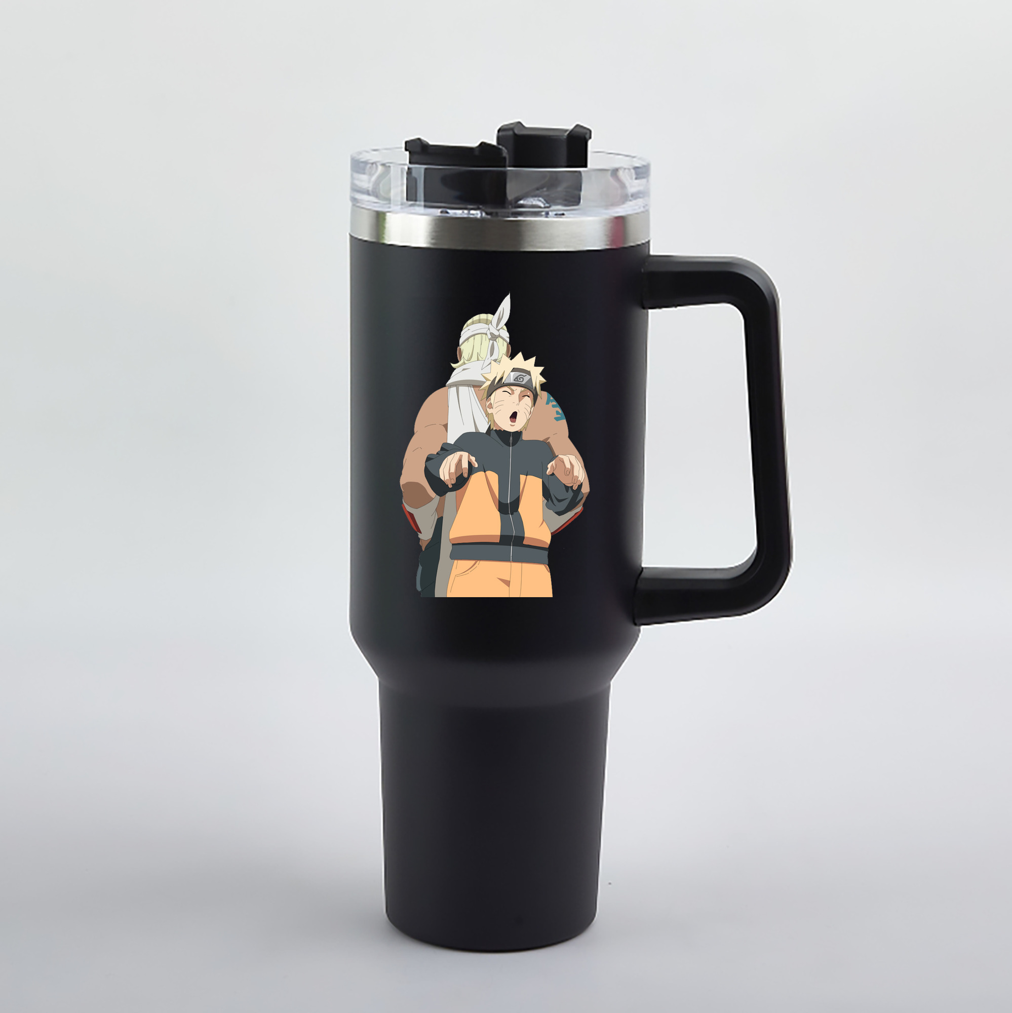 （画像用） NARUTO -ナルト- うずまき ナルト Uzumaki Naruto 1200mL車用タンブラー（カラープリント）