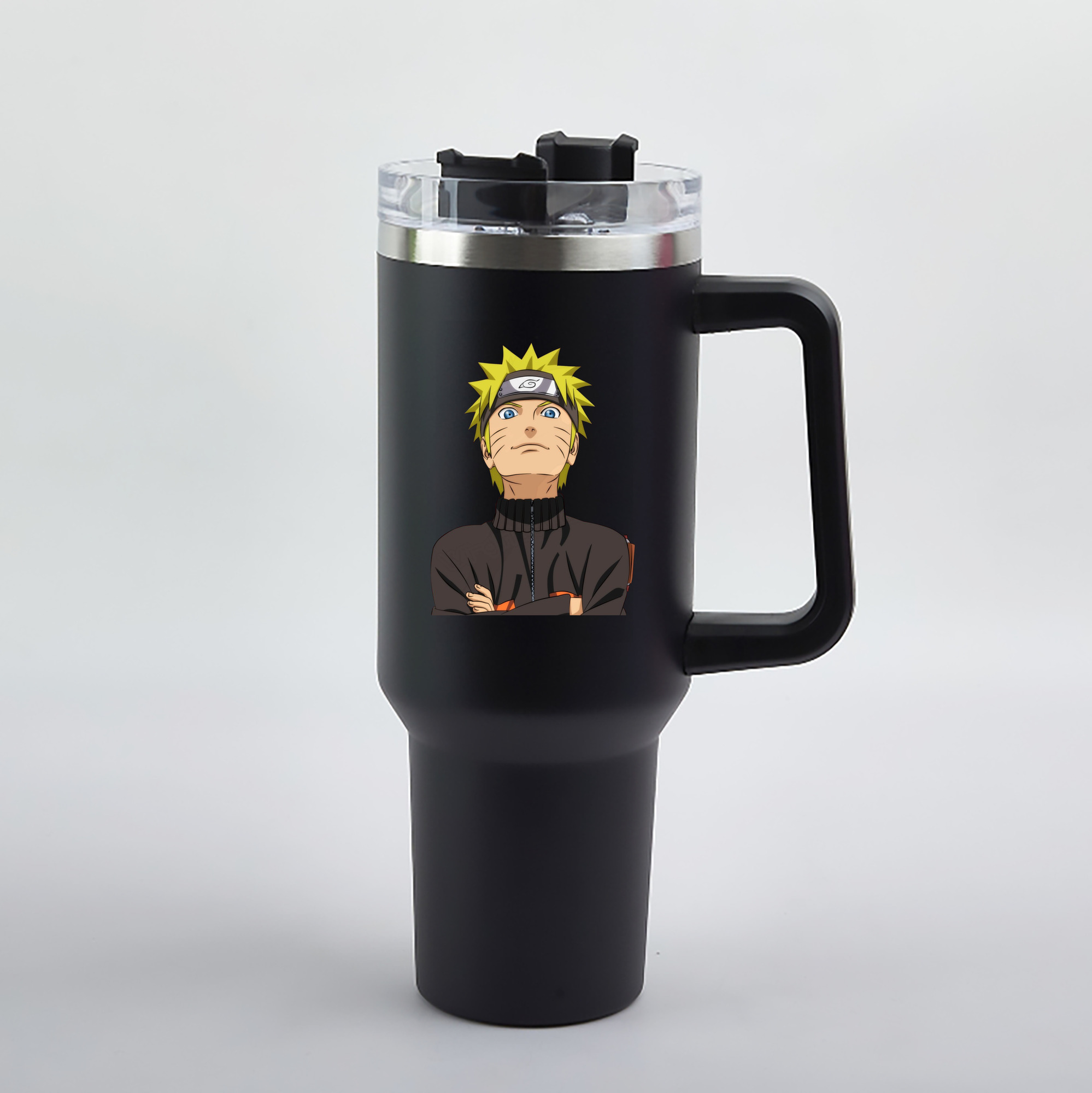 （画像用） NARUTO -ナルト- うずまき ナルト Uzumaki Naruto 1200mL車用タンブラー（カラープリント）