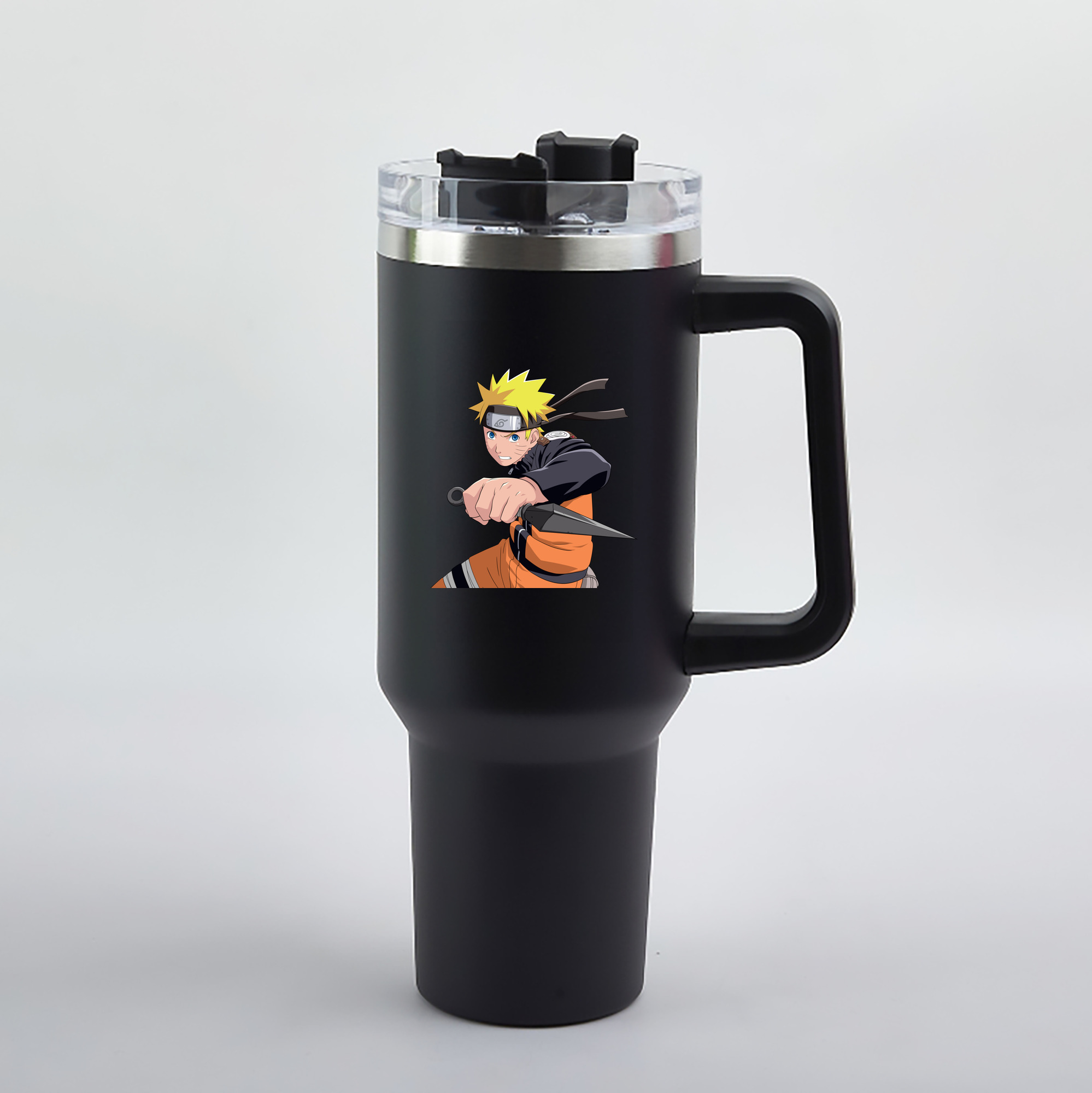 （画像用） NARUTO -ナルト- うずまき ナルト Uzumaki Naruto 1200mL車用タンブラー（カラープリント）