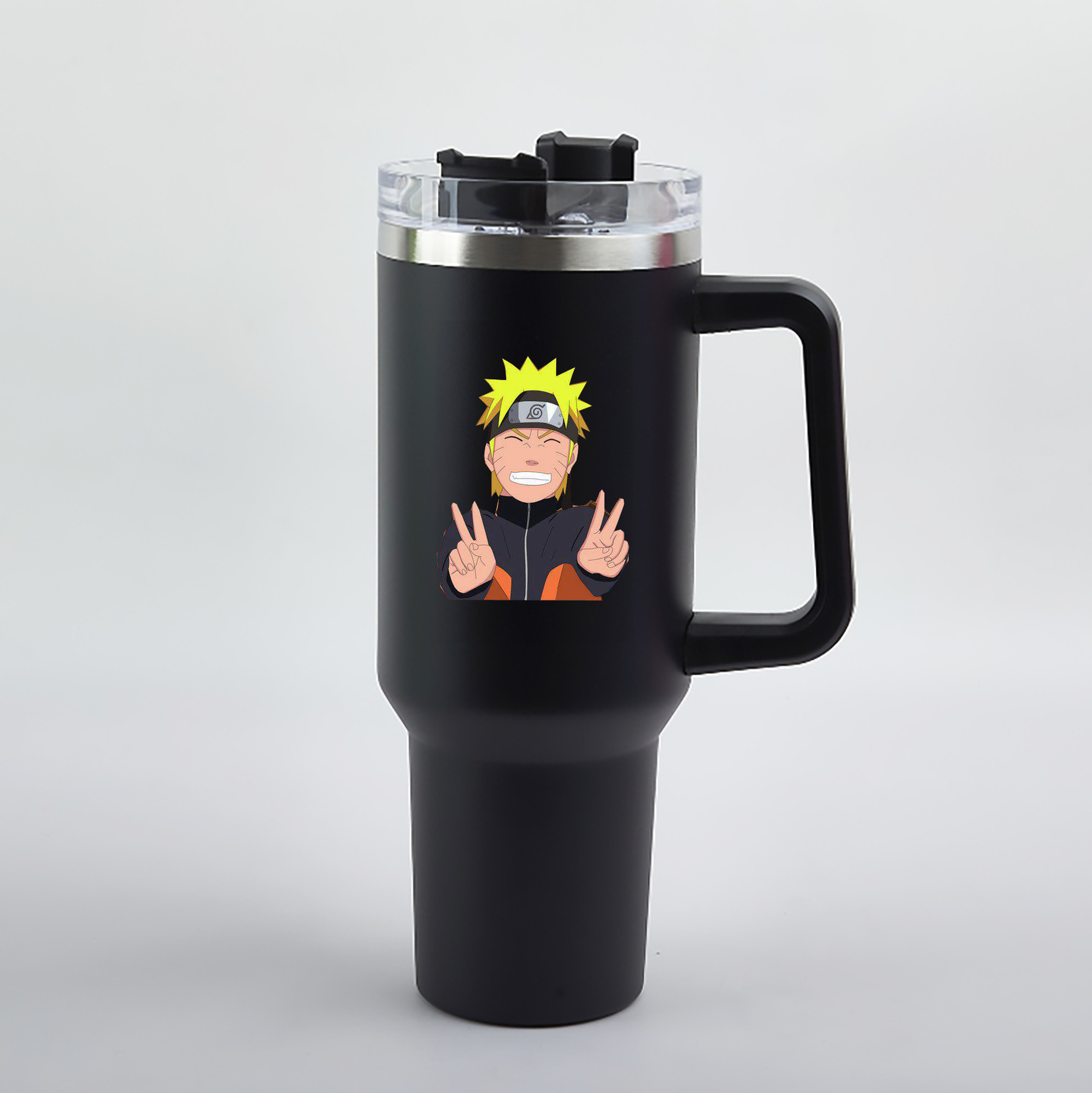 （画像用） NARUTO -ナルト- うずまき ナルト Uzumaki Naruto 1200mL車用タンブラー（カラープリント）