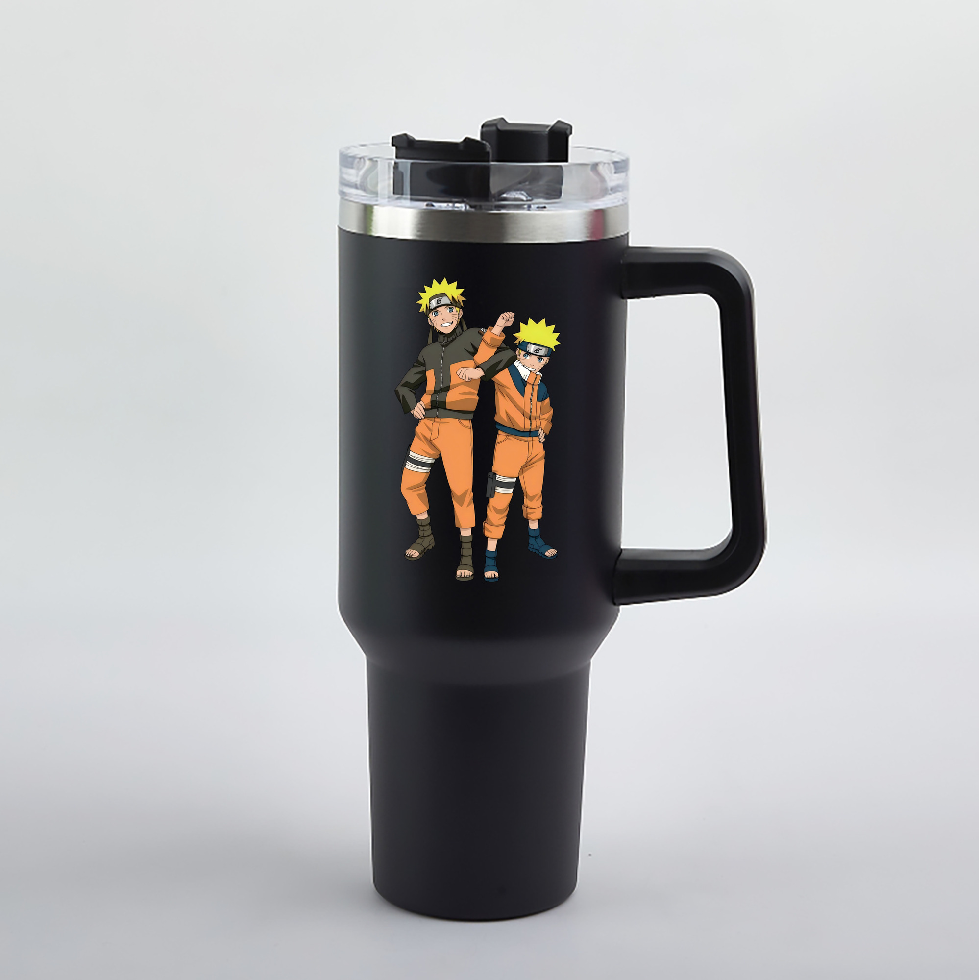 （画像用） NARUTO -ナルト- うずまき ナルト Uzumaki Naruto 1200mL車用タンブラー（カラープリント）