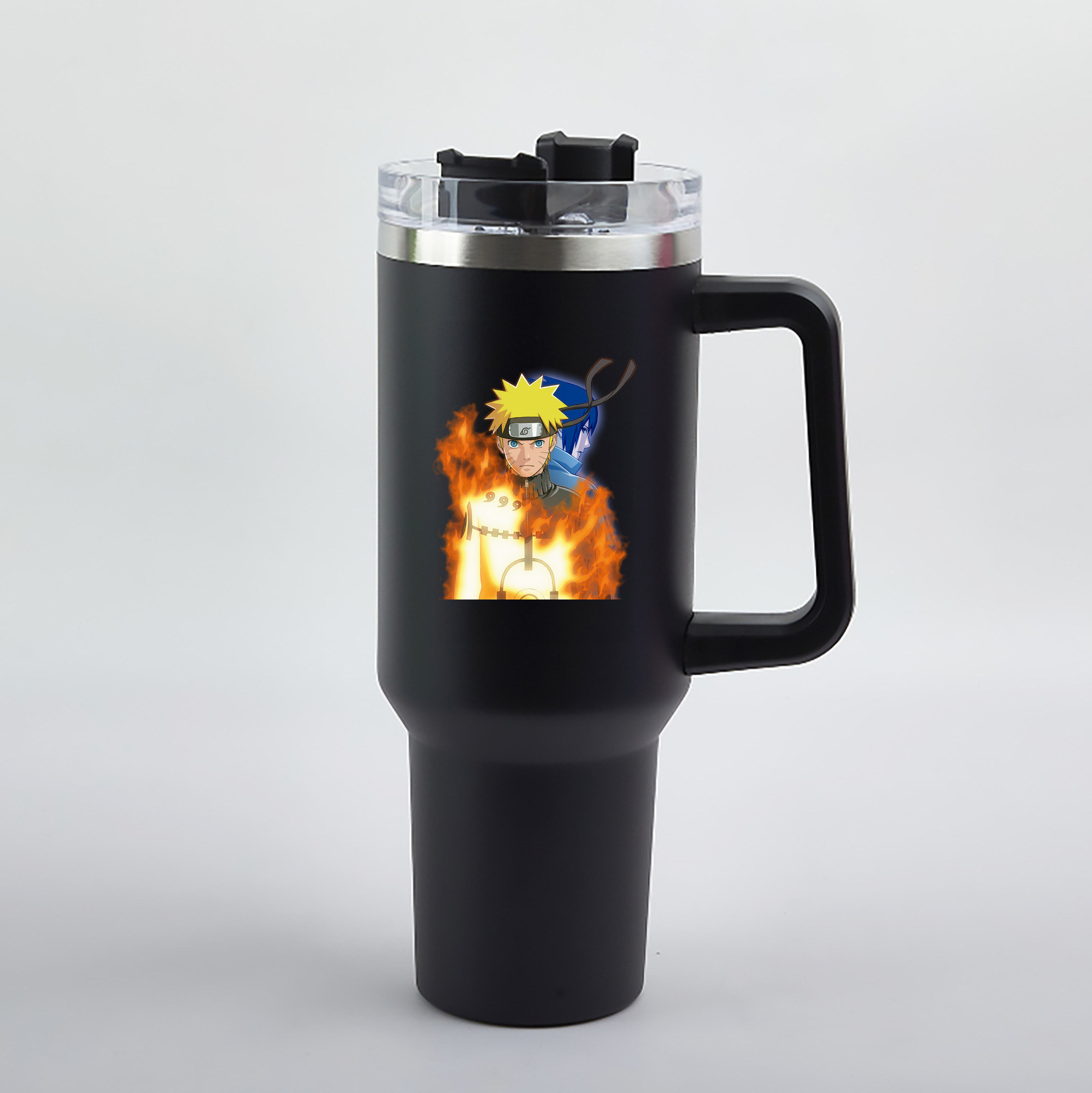 （画像用） NARUTO -ナルト- うずまき ナルト Uzumaki Naruto 1200mL車用タンブラー（カラープリント）