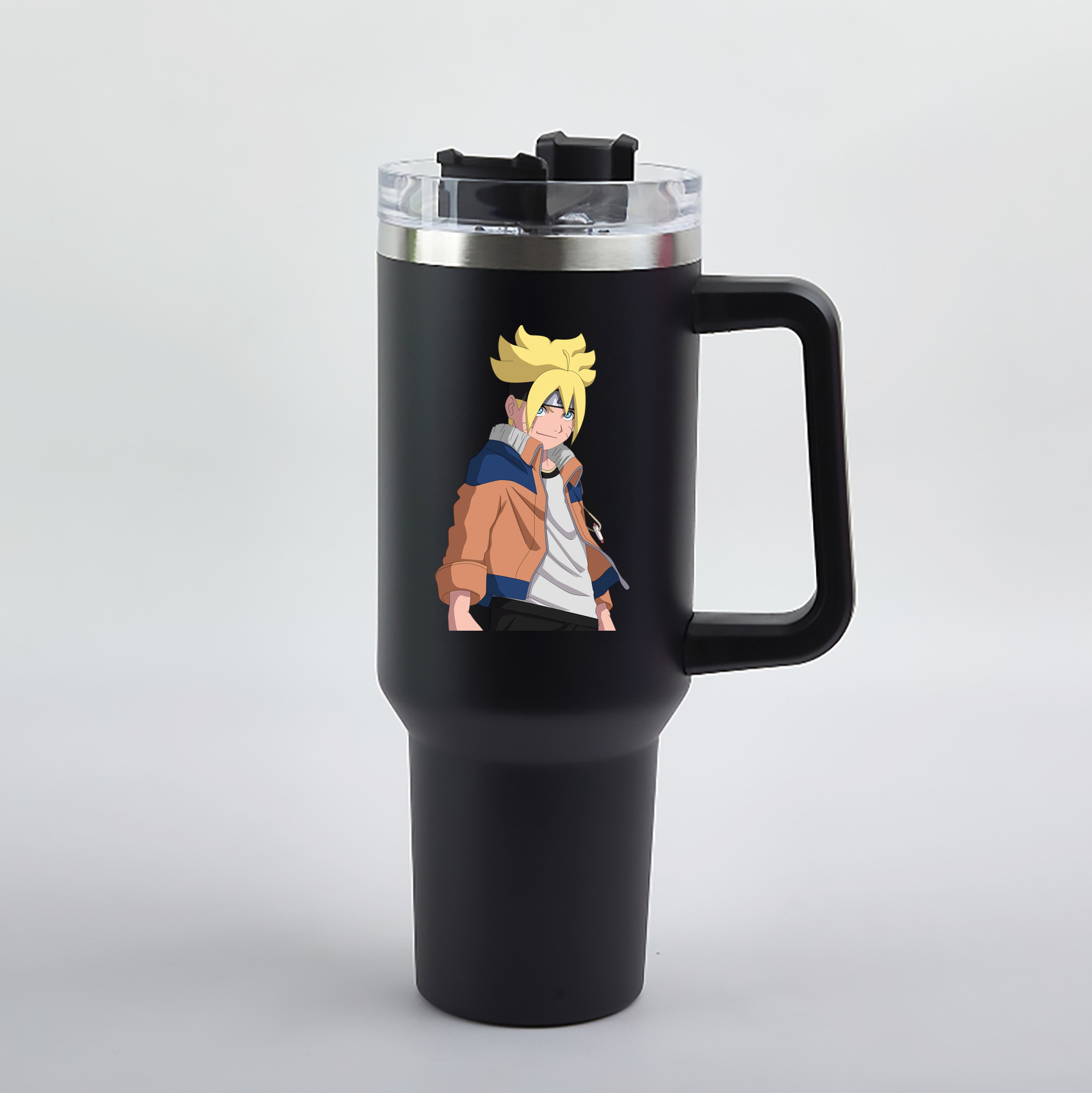 （画像用） NARUTO -ナルト- うずまき ナルト Uzumaki Naruto 1200mL車用タンブラー（カラープリント）