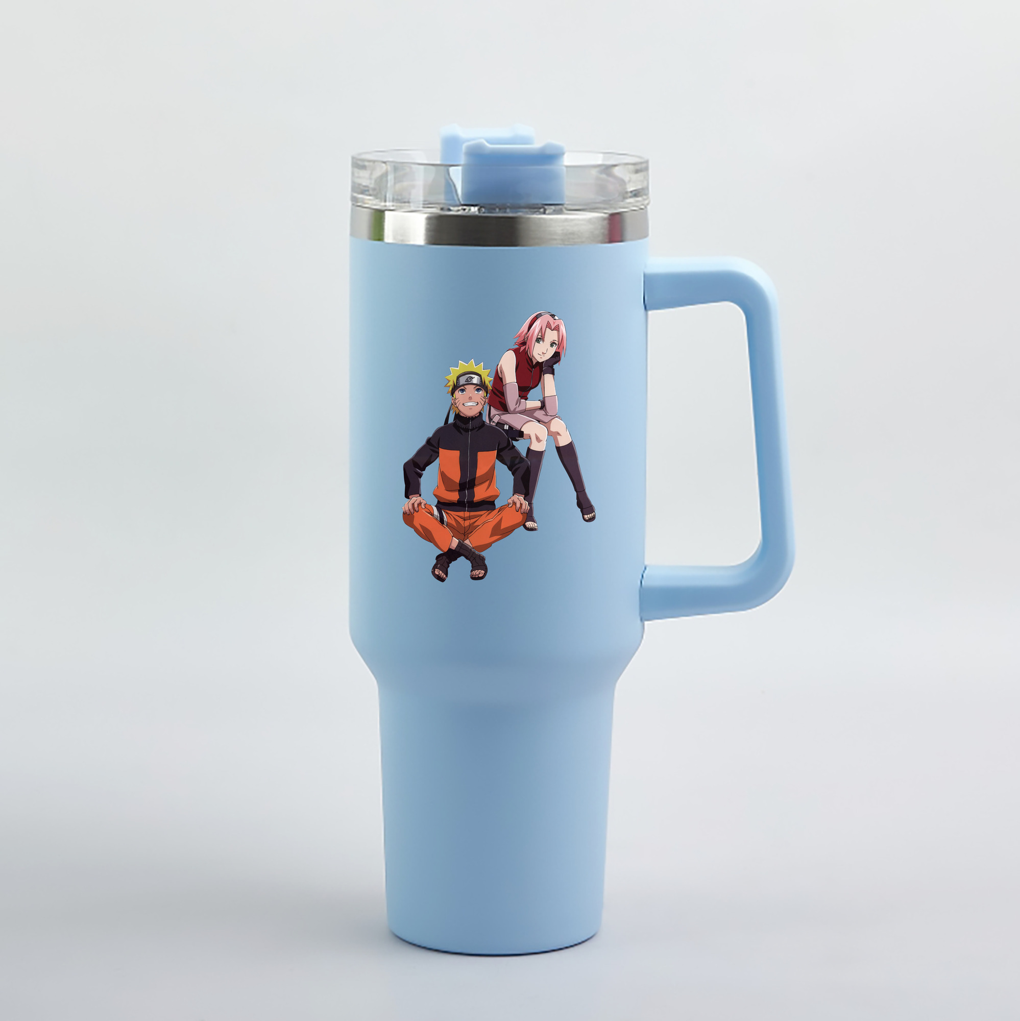 （画像用） NARUTO -ナルト- うずまき ナルト Uzumaki Naruto 1200mL車用タンブラー（カラープリント）