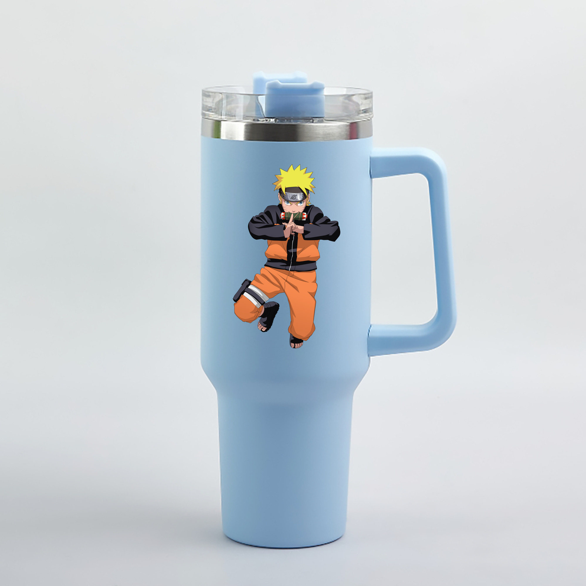 （画像用） NARUTO -ナルト- うずまき ナルト Uzumaki Naruto 1200mL車用タンブラー（カラープリント）